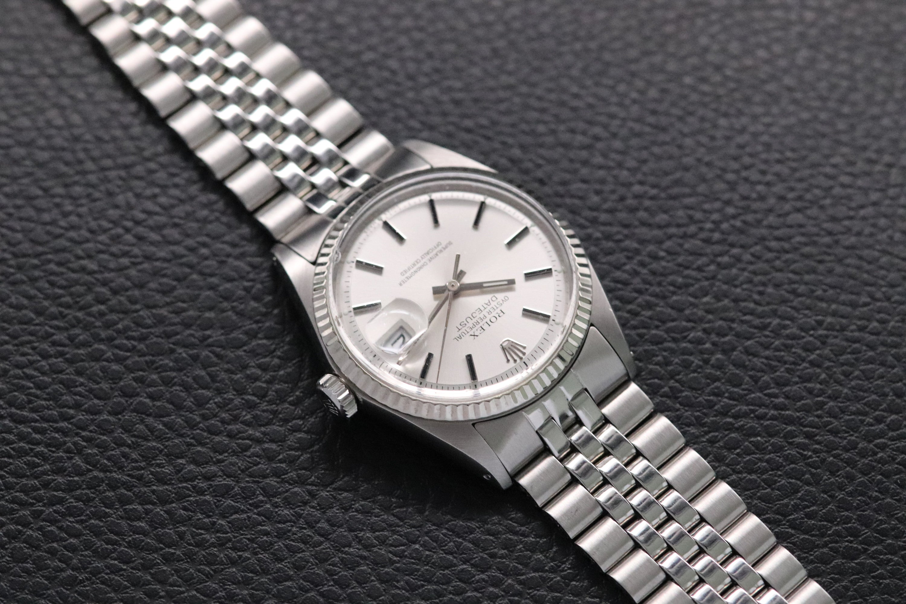 Rolex Datejust 1601 Silver Dial 1973