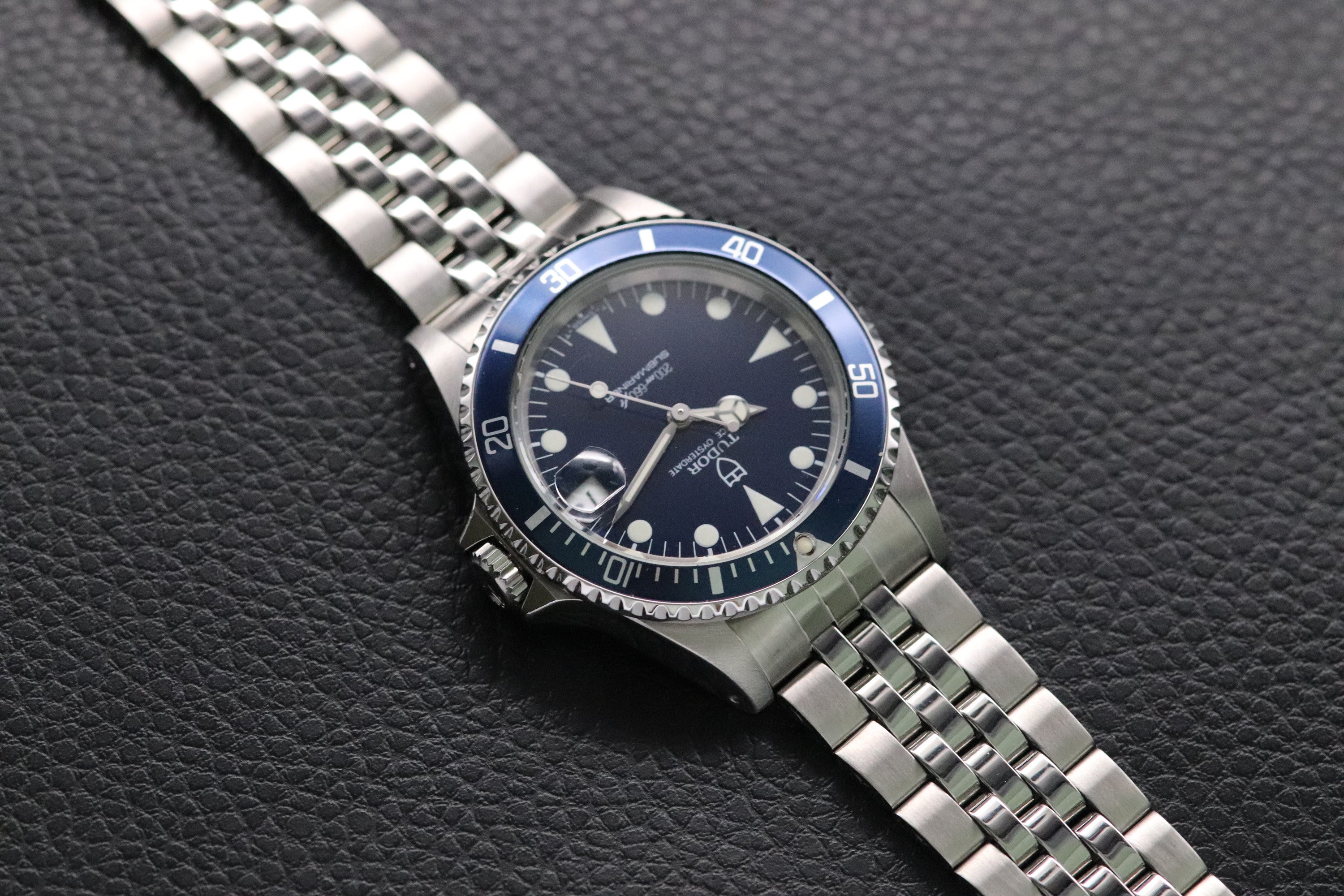 Tudor Submariner 75090 Blue Dial 1990