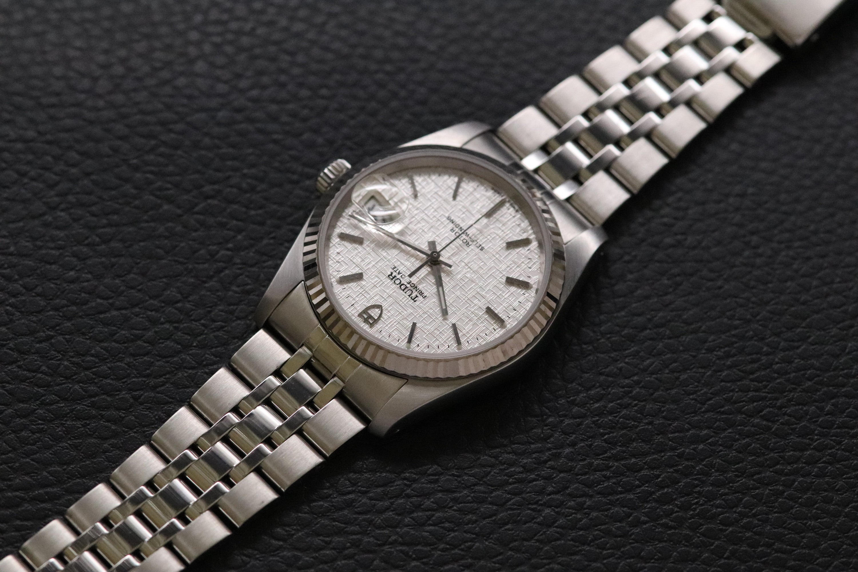 Tudor Prince Date 74034 Linen Dial 2017