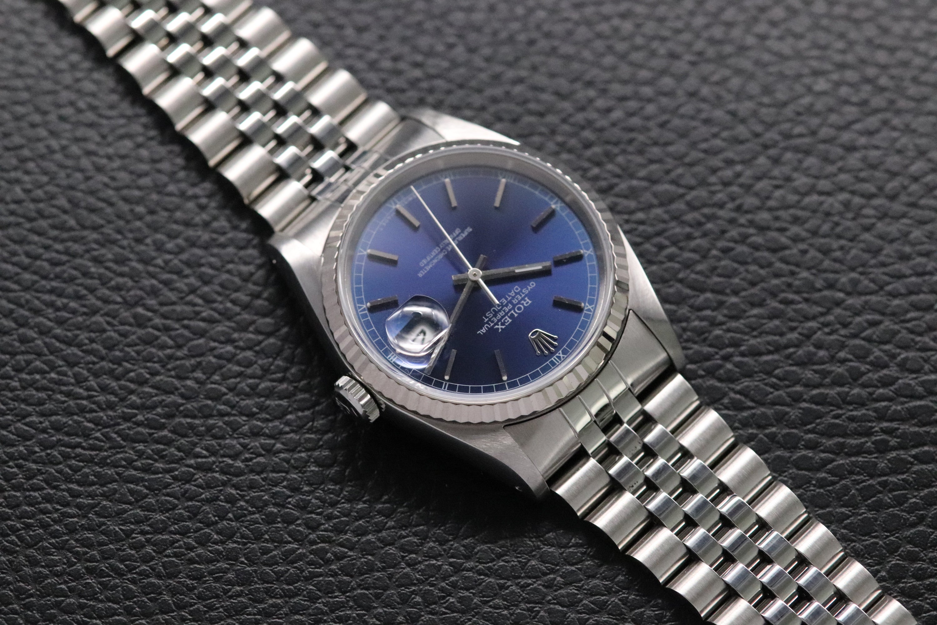 Rolex Datejust 16234 Blue Dial 1992