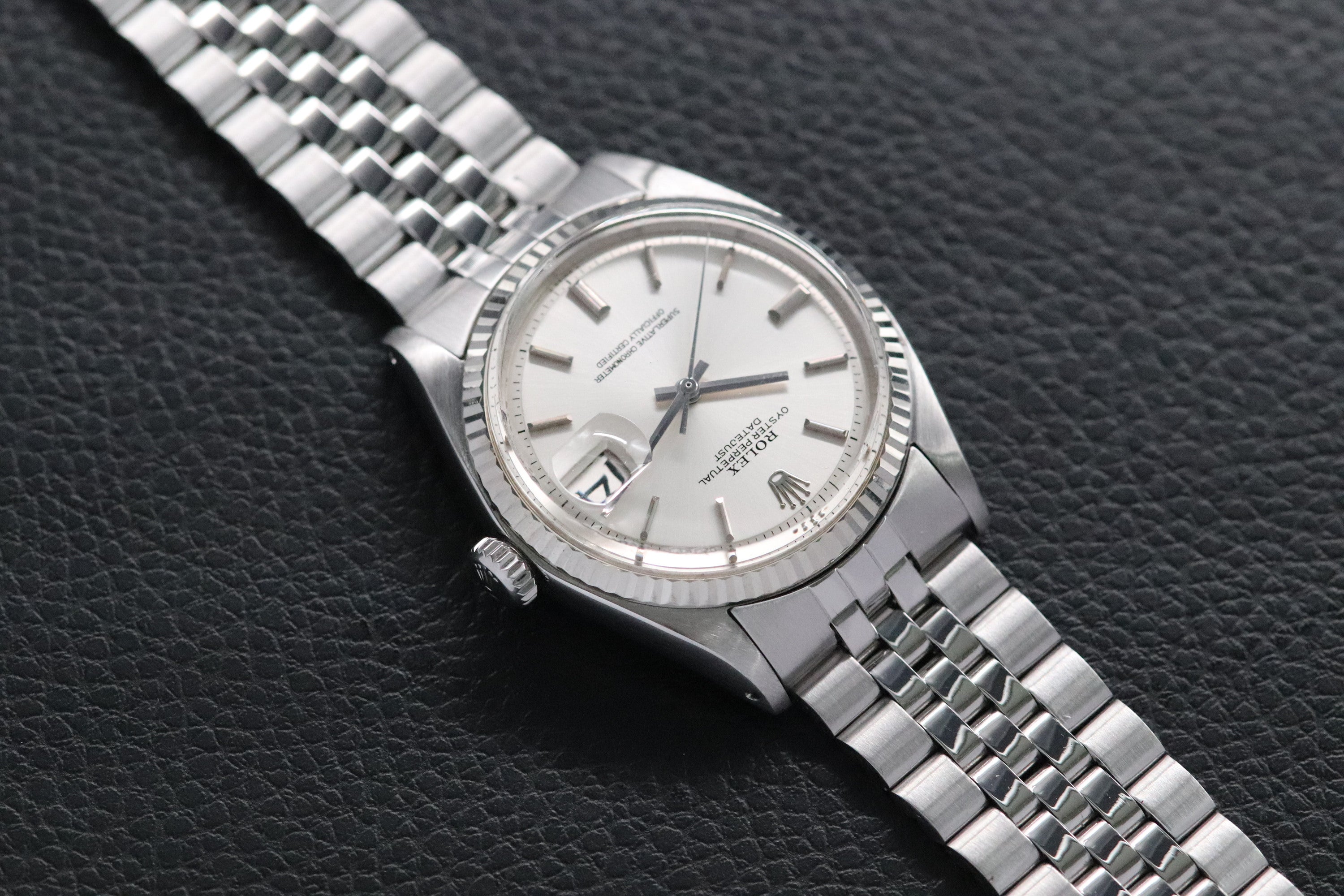 Rolex Datejust 1601 Silver Dial 1973
