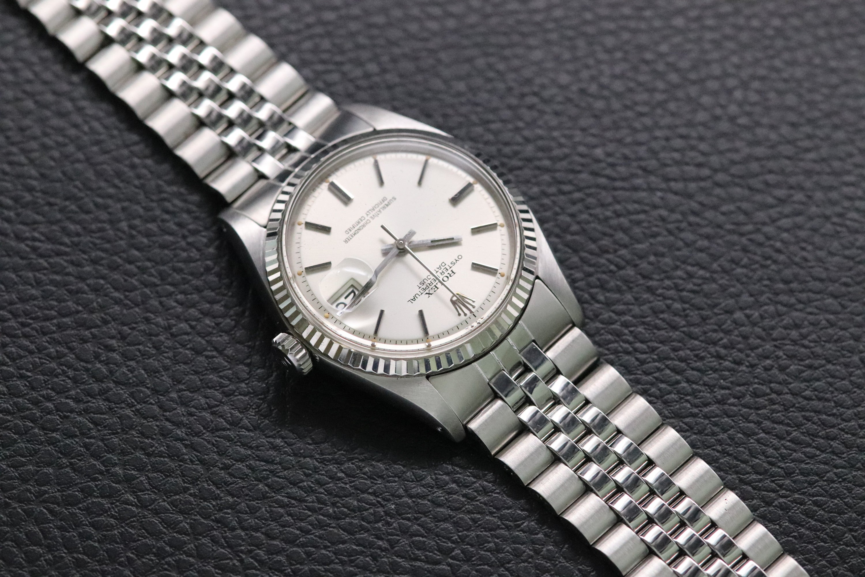 Rolex Datejust 1601 Silver Dial 1973