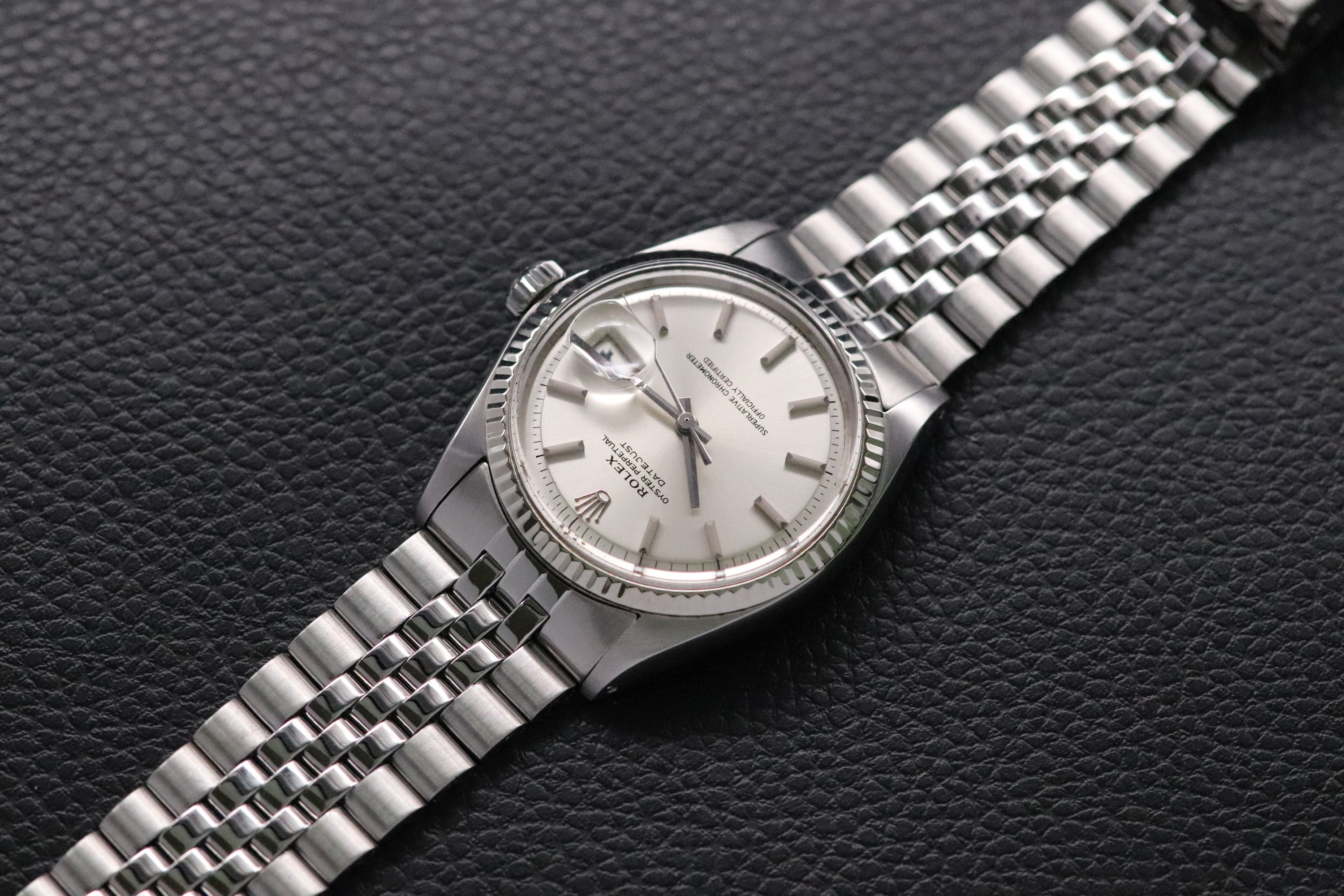 Rolex Datejust 1601 Silver Dial 1969