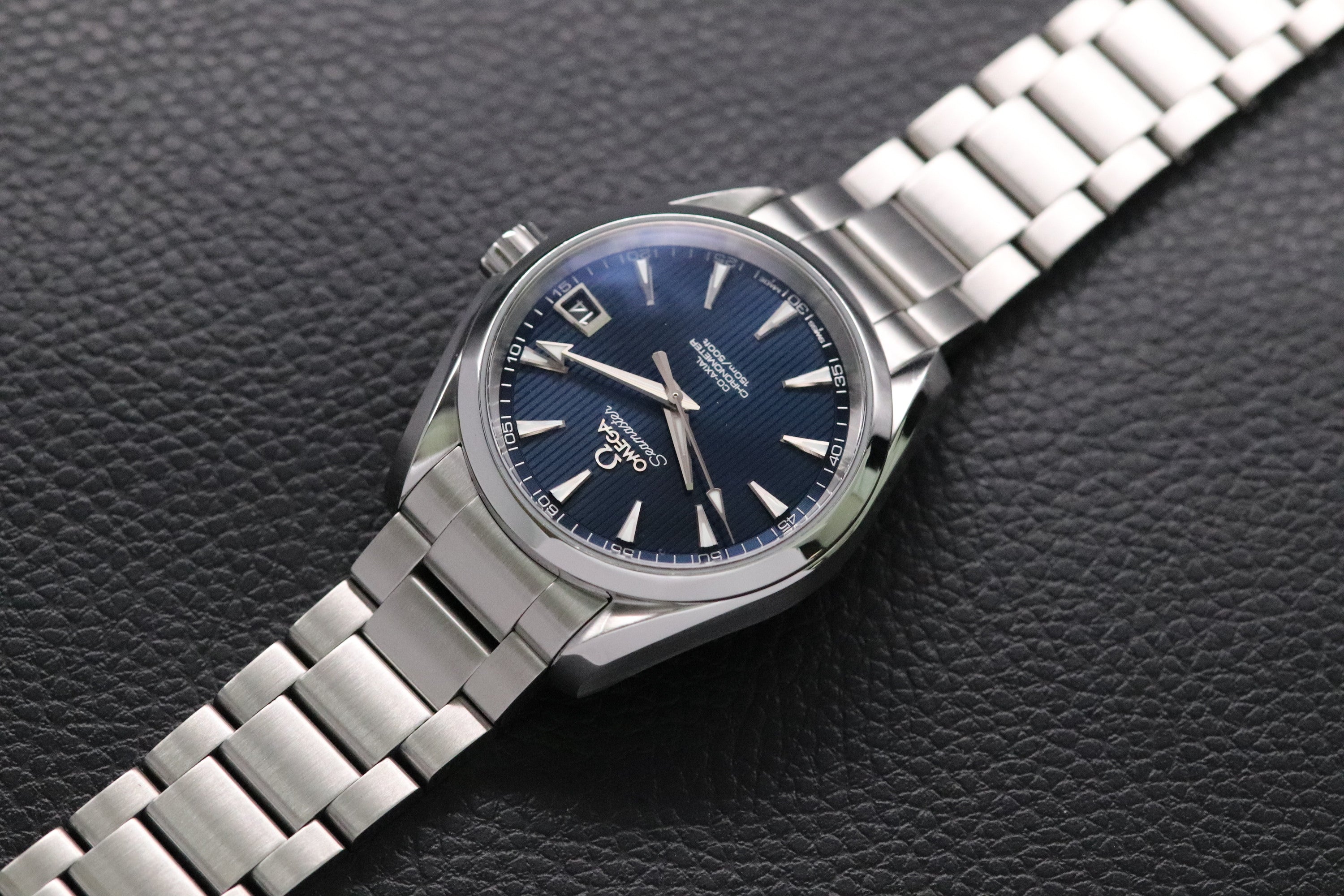 Omega Seamaster Aqua Terra 231.10.39.21.03.001 Blue Dial 2019