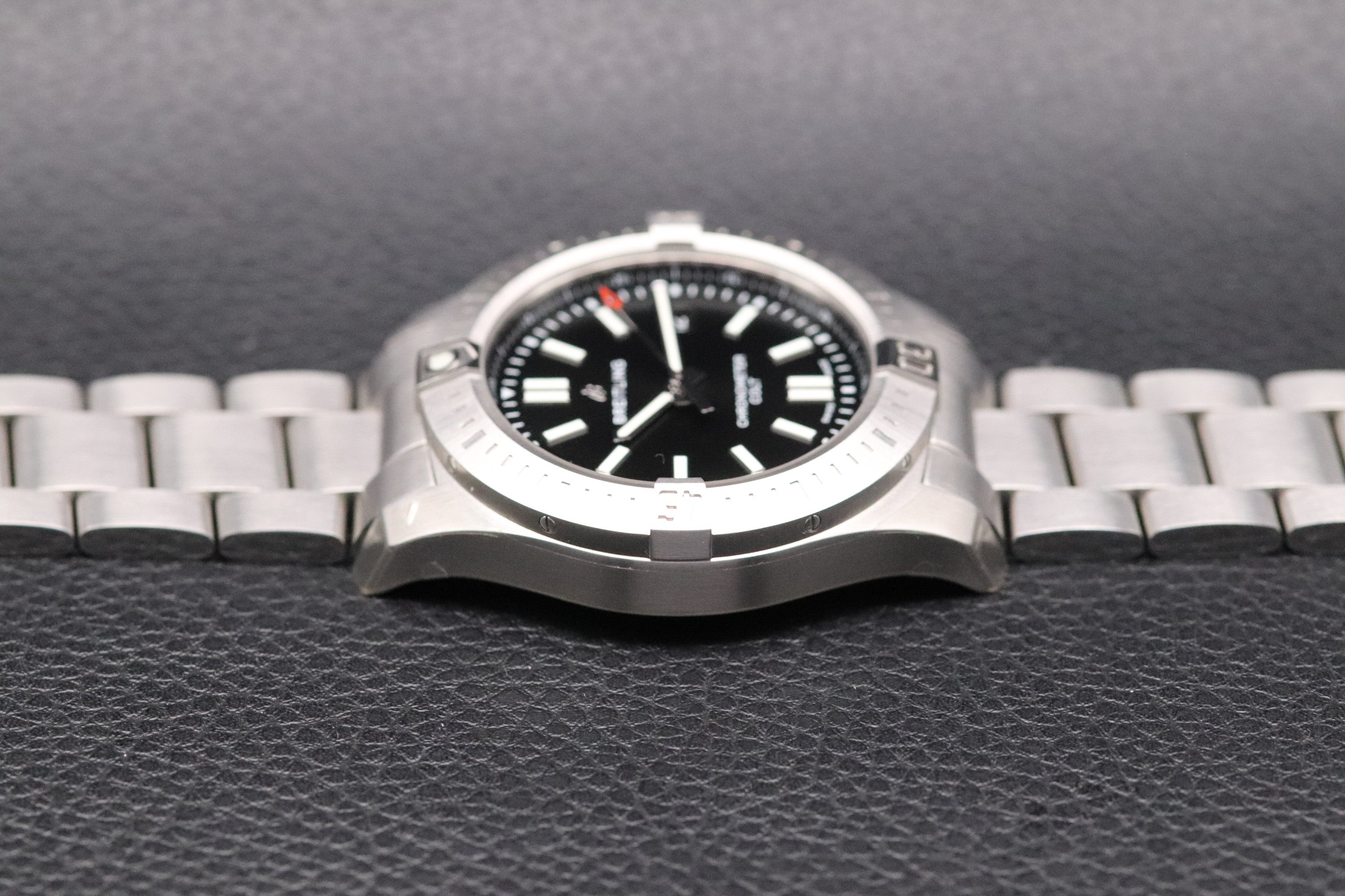 Breitling Colt A17388 Black Dial Fullset 2023 Box+Papers