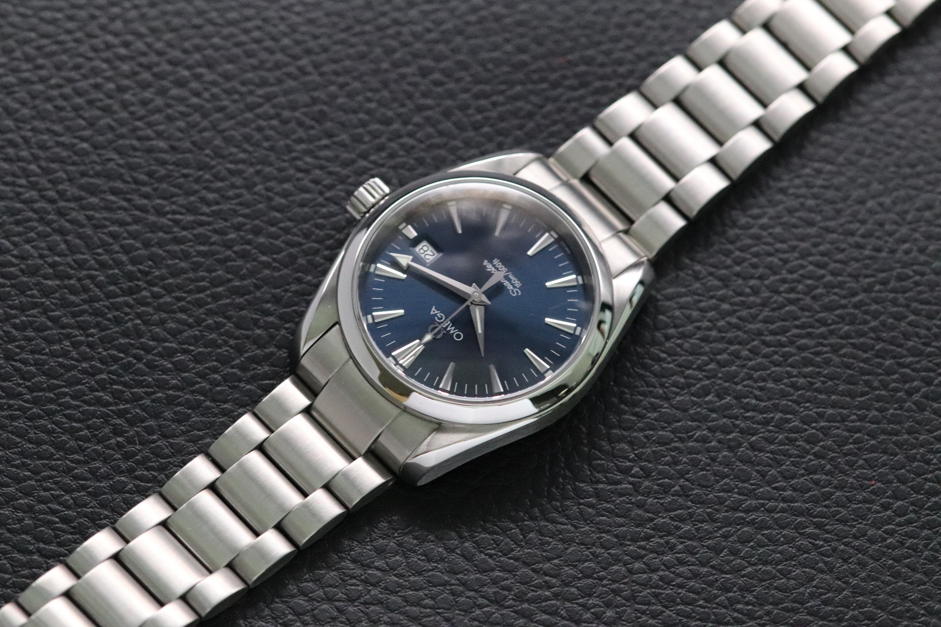 Omega Seamaster Aqua Terra 2518.80 Blue Dial 1998