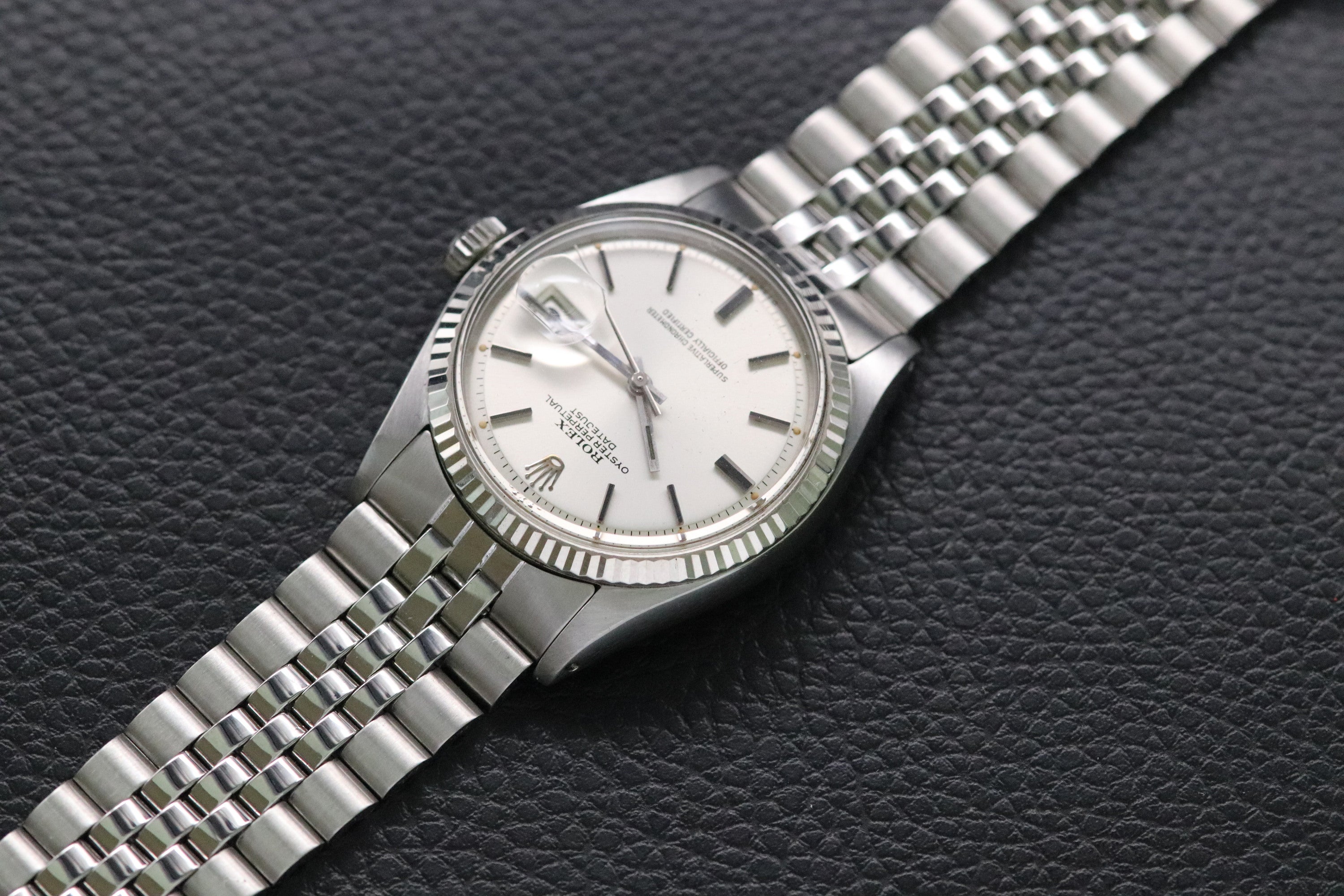Rolex Datejust 1601 Silver Dial 1973