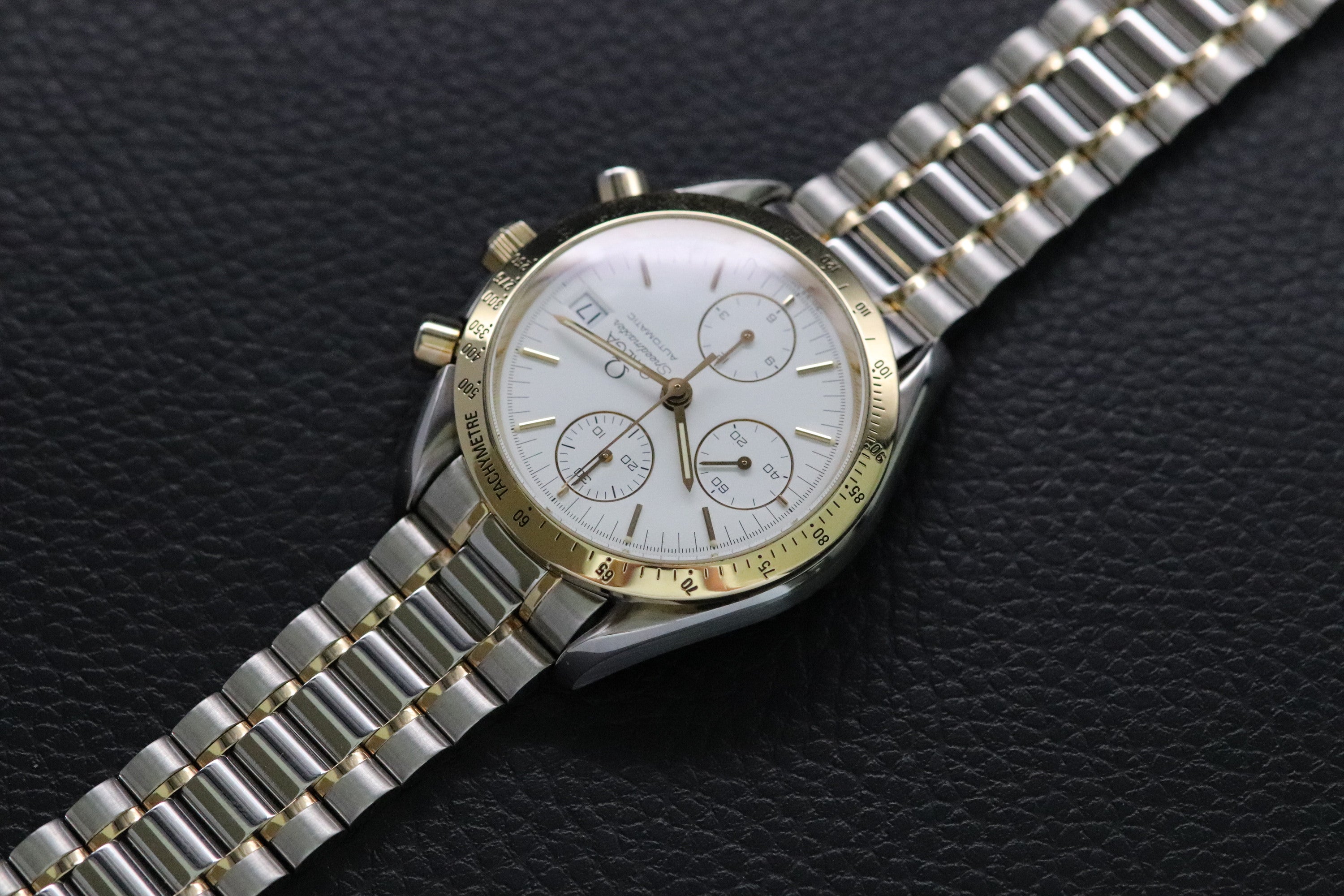 Omega Speedmaster Date 3311.20 Steel/Gold 1993