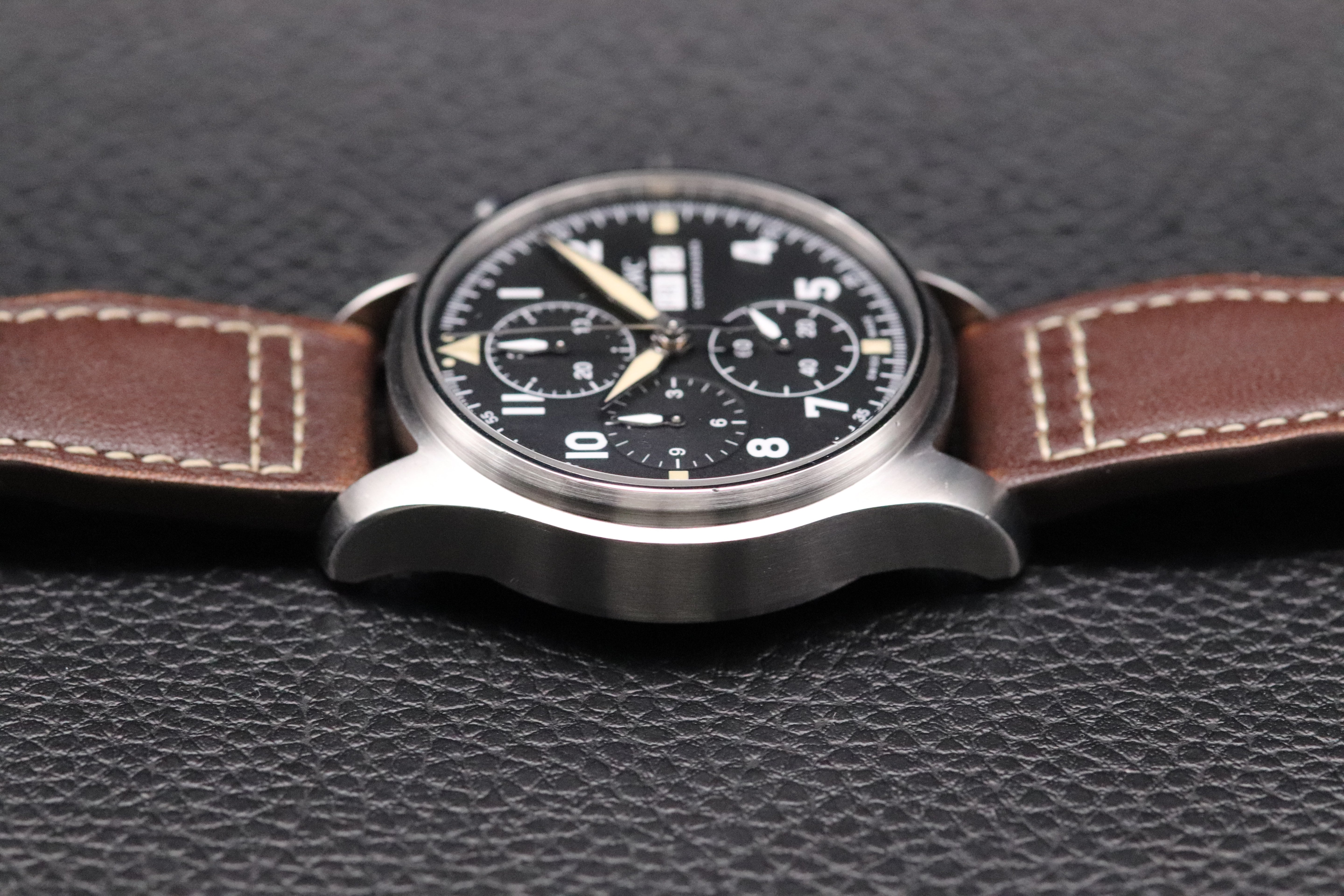 IWC Fliegeruhr Spitfire Chrono IW387903 Papers