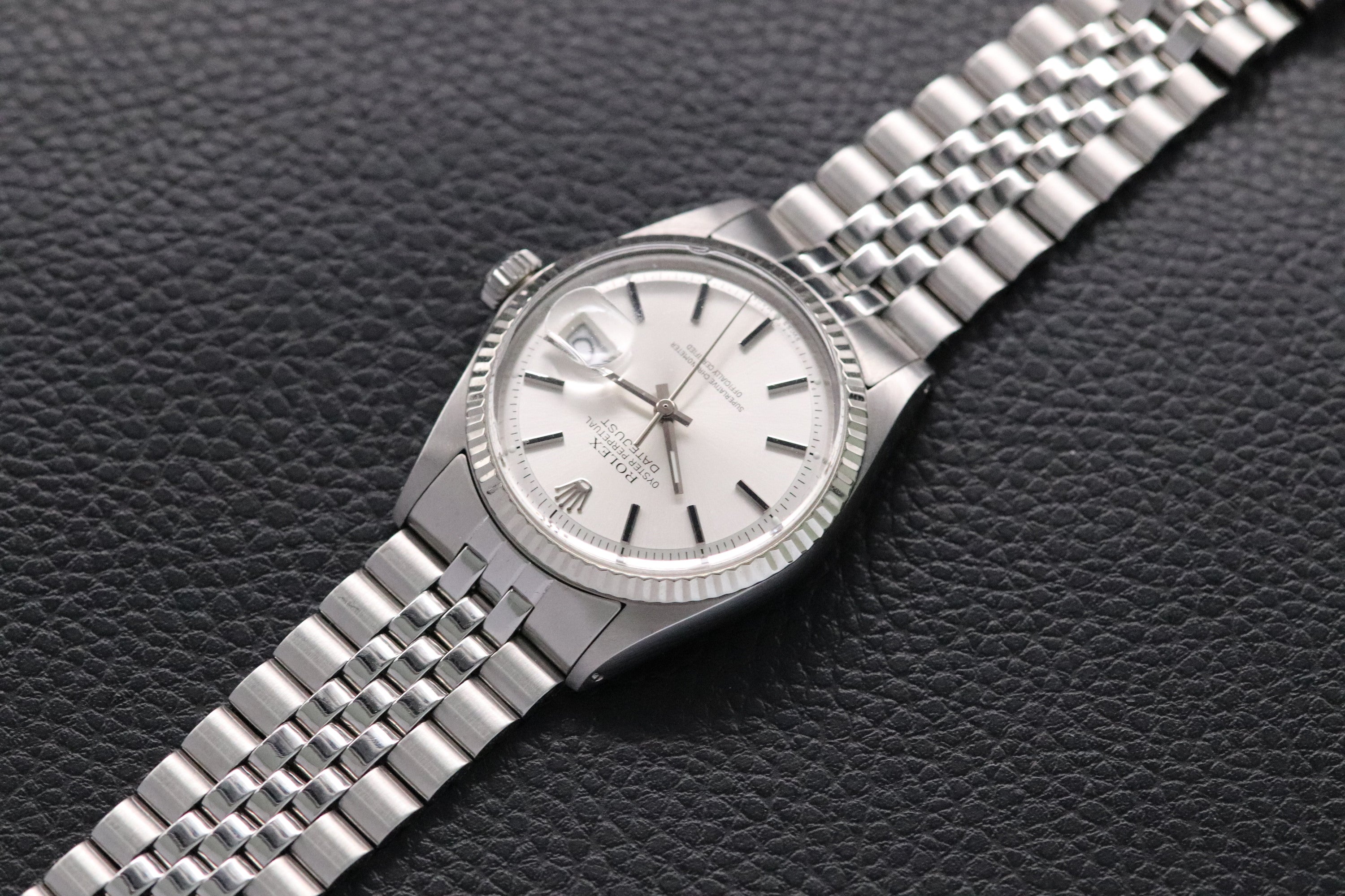 Rolex Datejust 1601 Silver Dial 1973