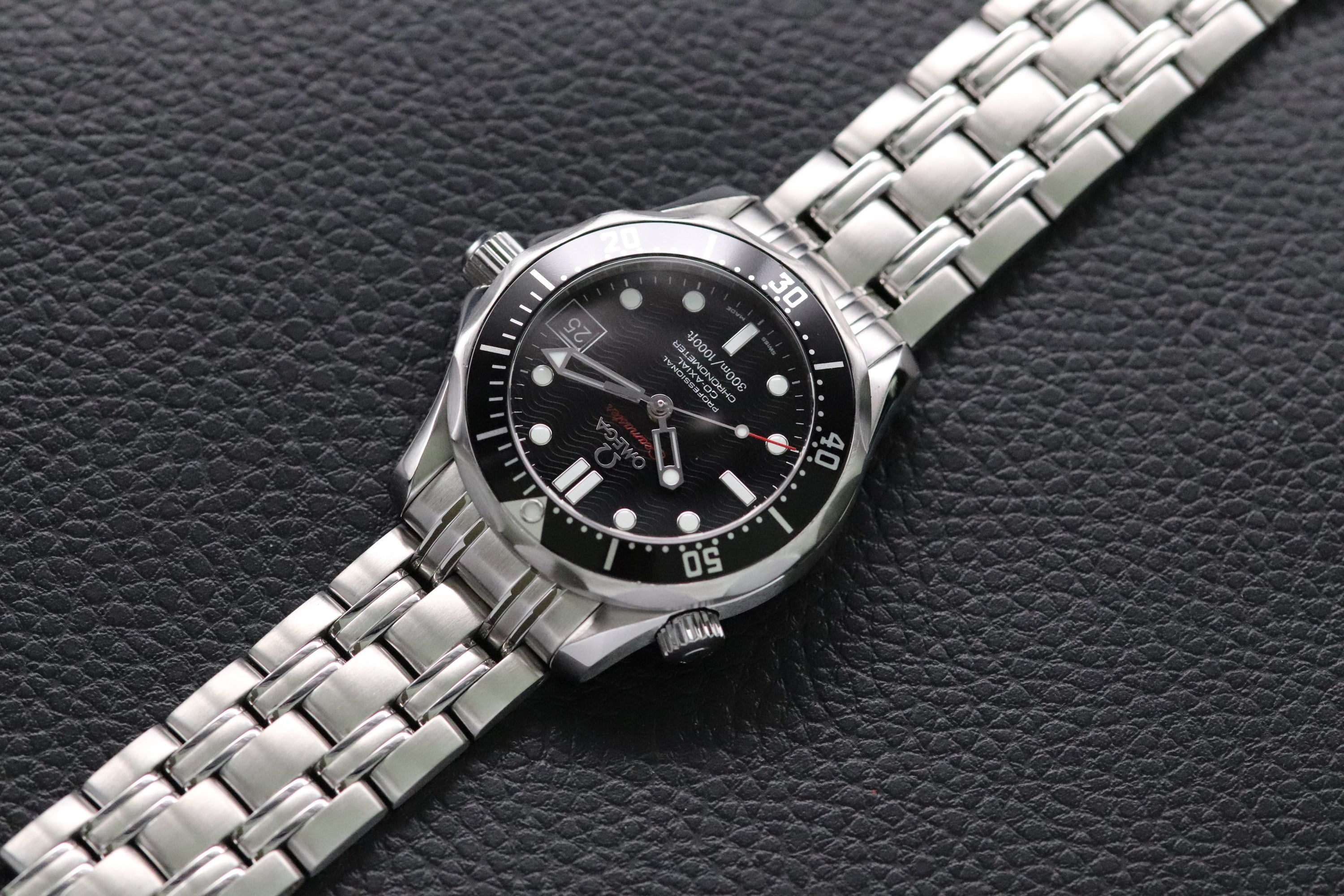 Omega Seamaster Diver 300M 212.30.36.20.01.001 Black Dial 2012