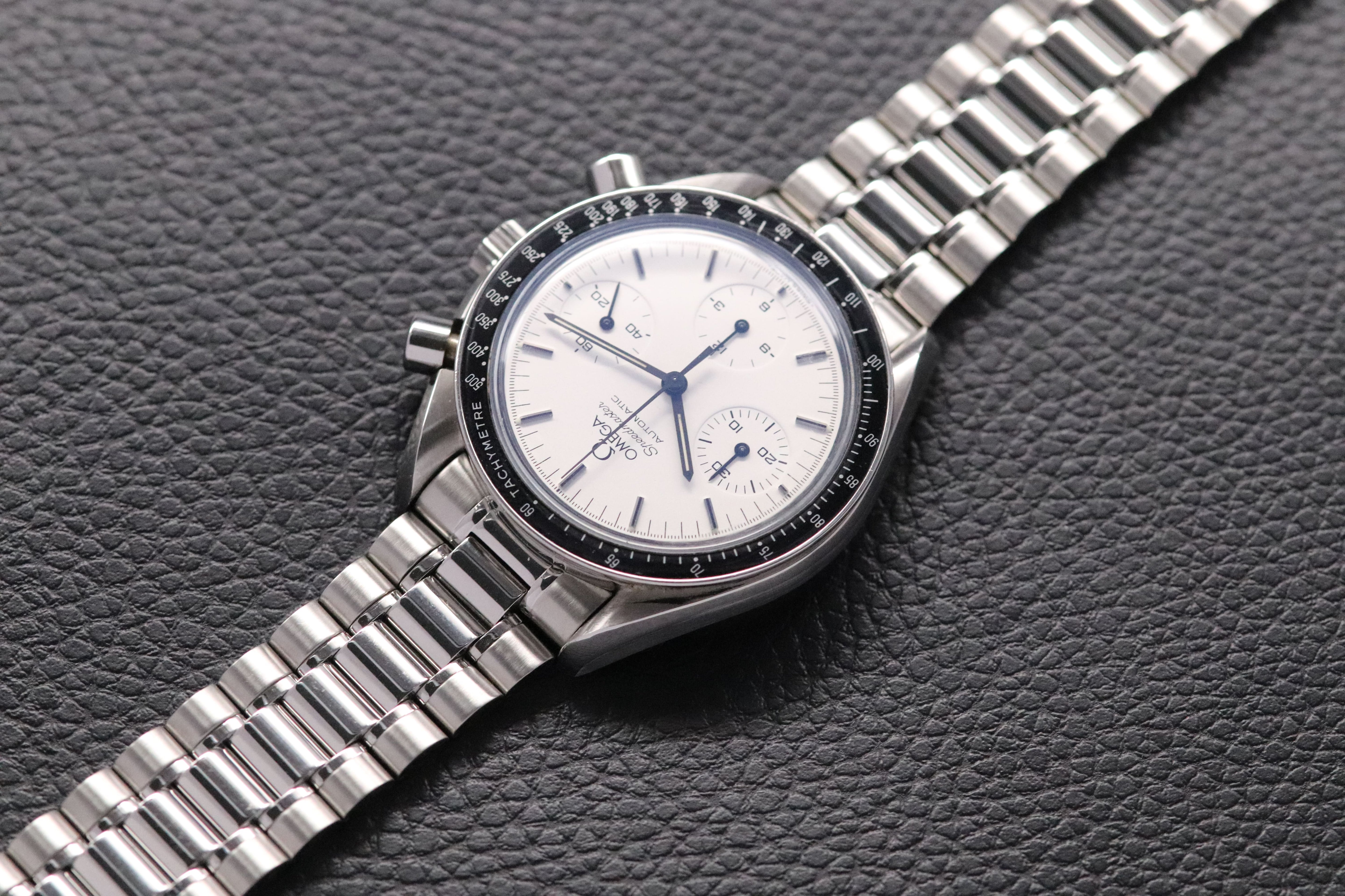 Omega Speedmaster Reduced 3510.20 Albino White Dial 1989