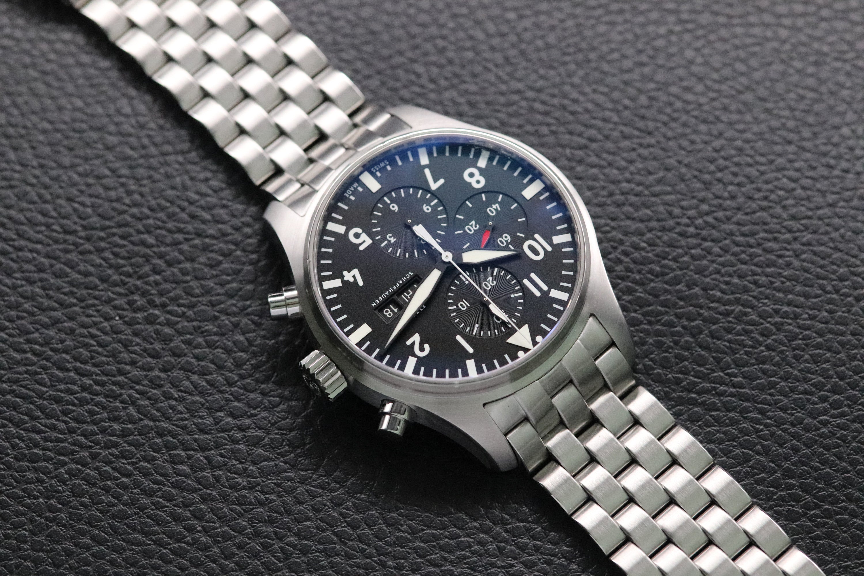 IWC Fliegeruhr Chronograph IW377710 Papers 2017
