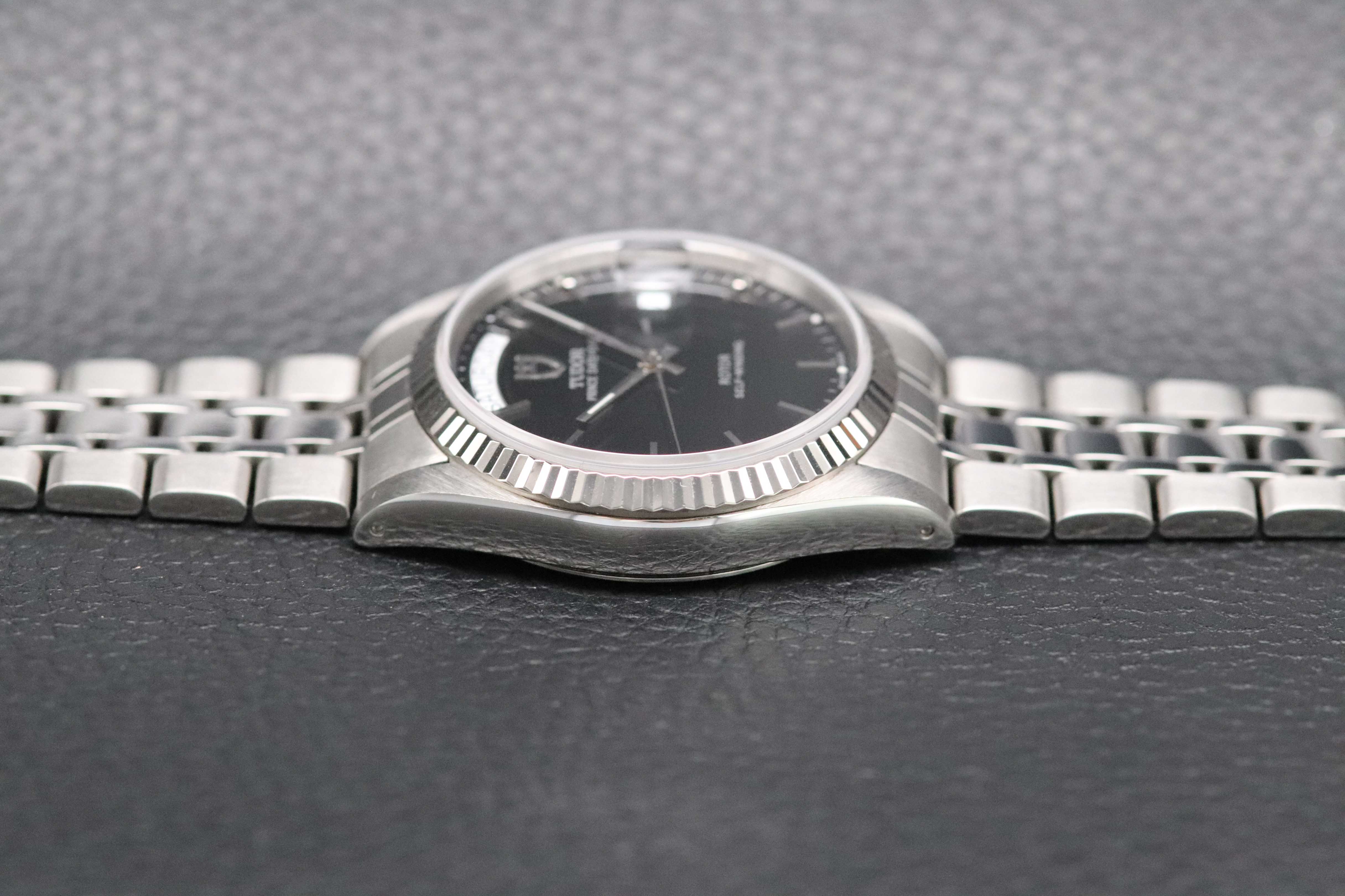 Tudor Prince Date-Day 76214 Black Dial 2009