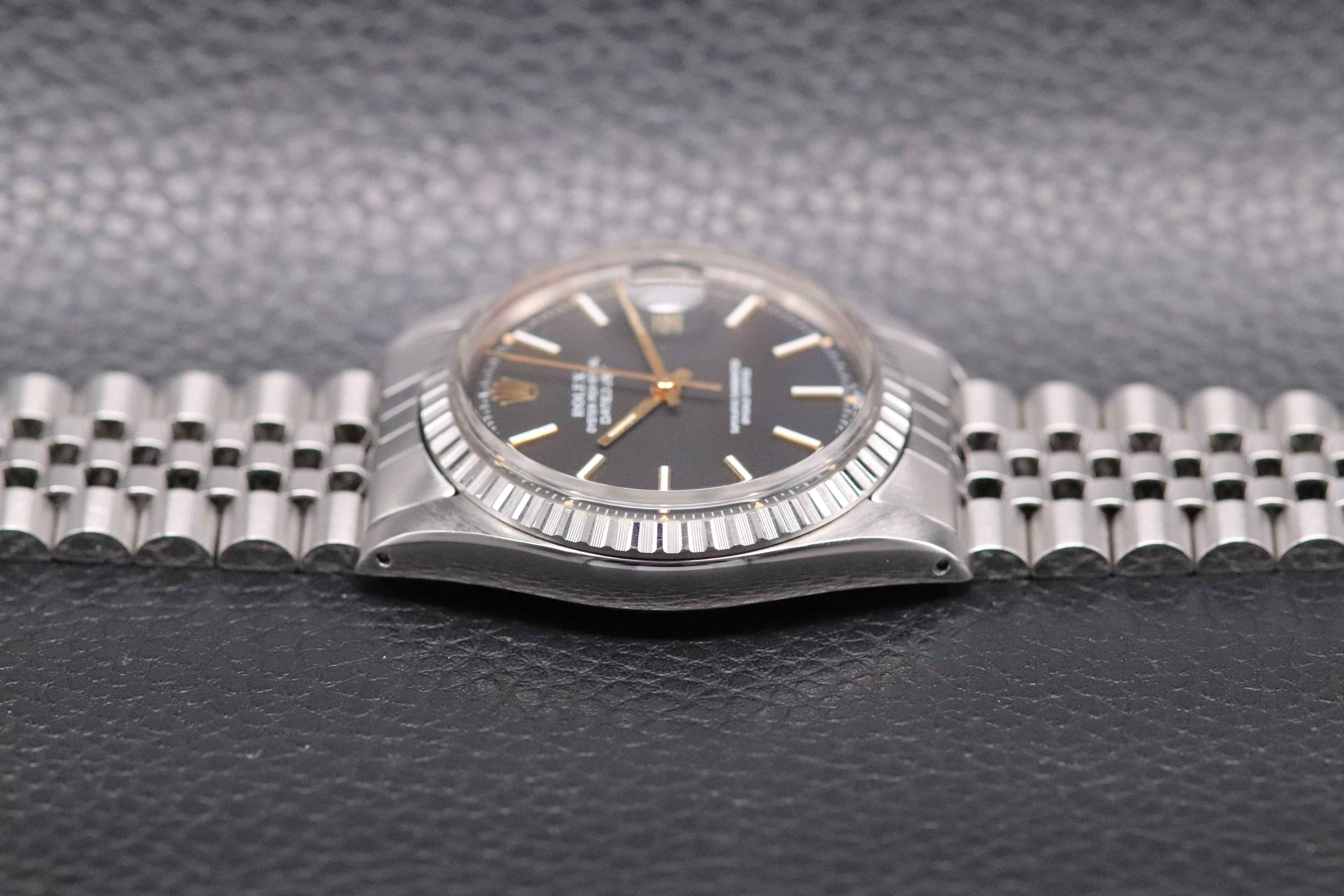 Rolex Datejust 1603 Black Dial 1975