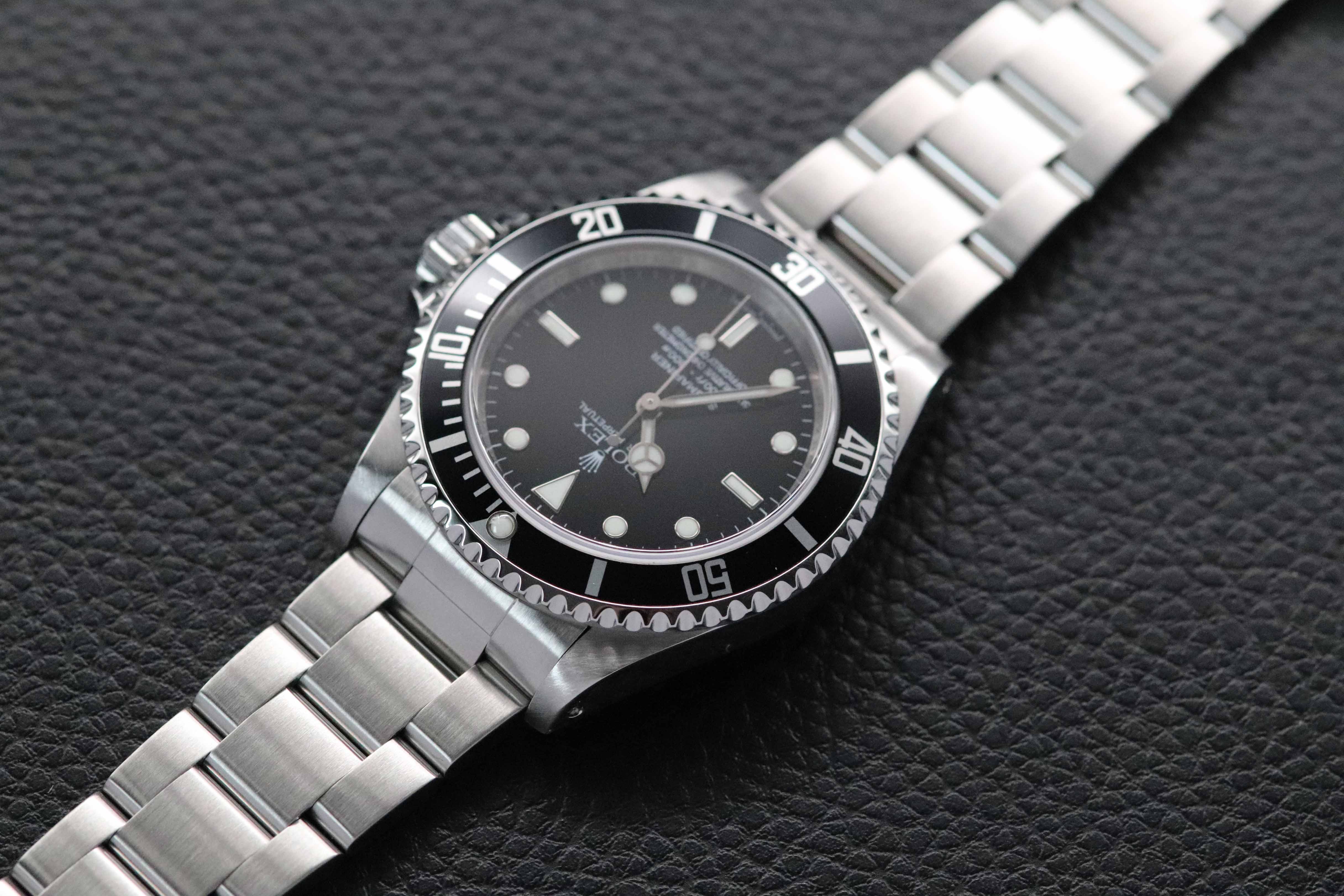 Rolex Submariner 14060M Rehaut Fullset 2012 Box+Papers