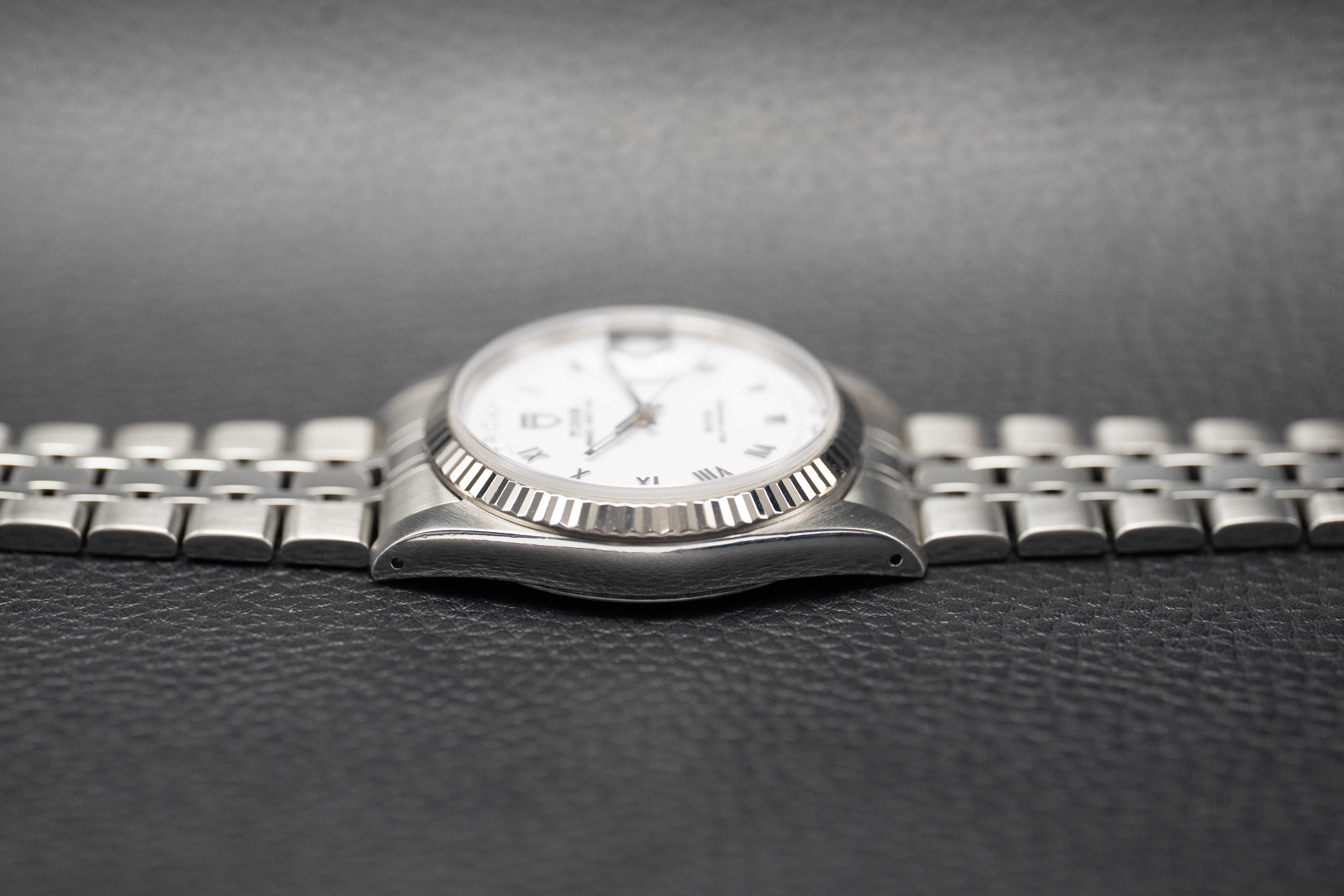 Tudor Prince Date-Day 76214 White Dial 2007