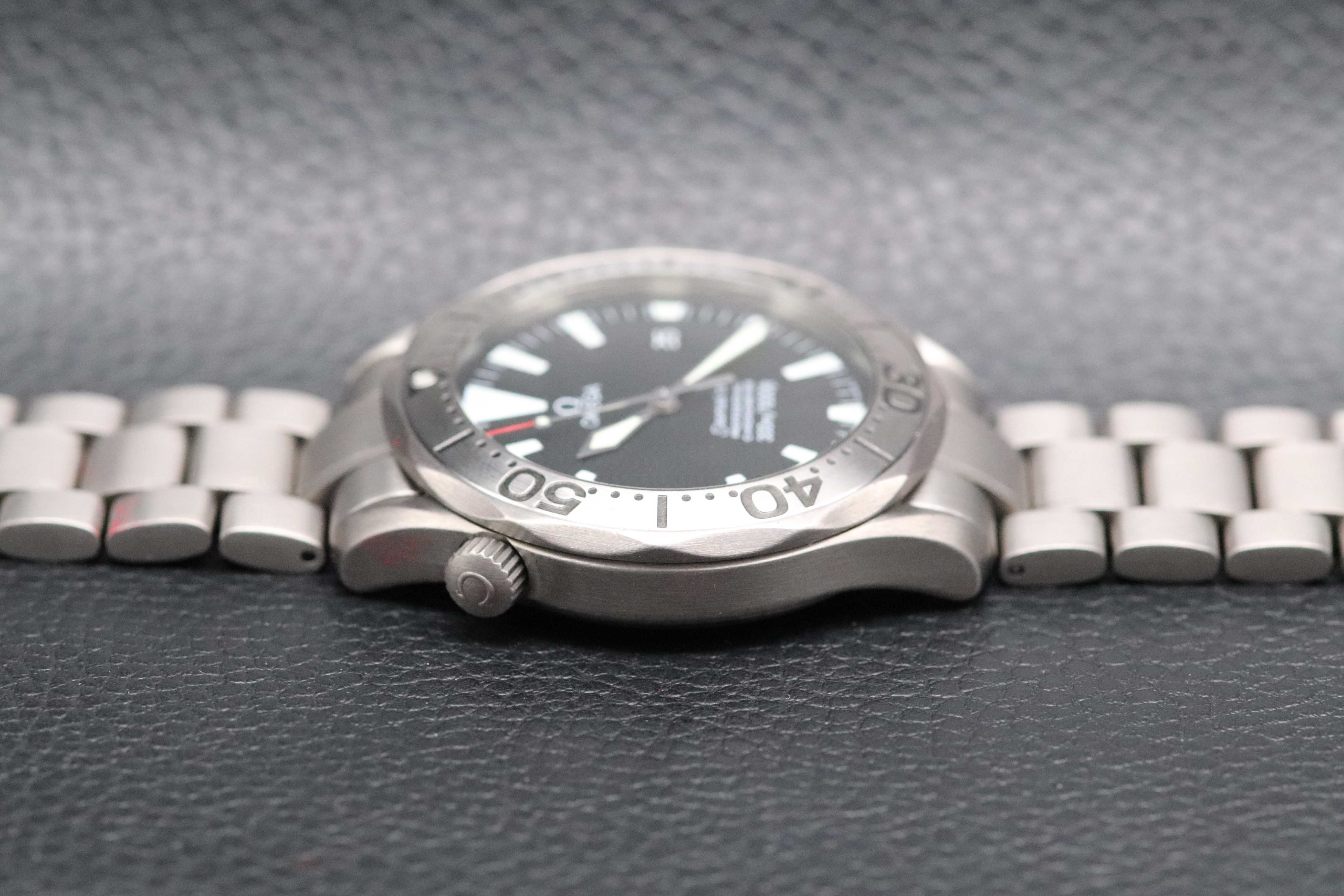 Omega Seamaster 300 2231.50 Black Dial Fullset 2009 Box+Papers