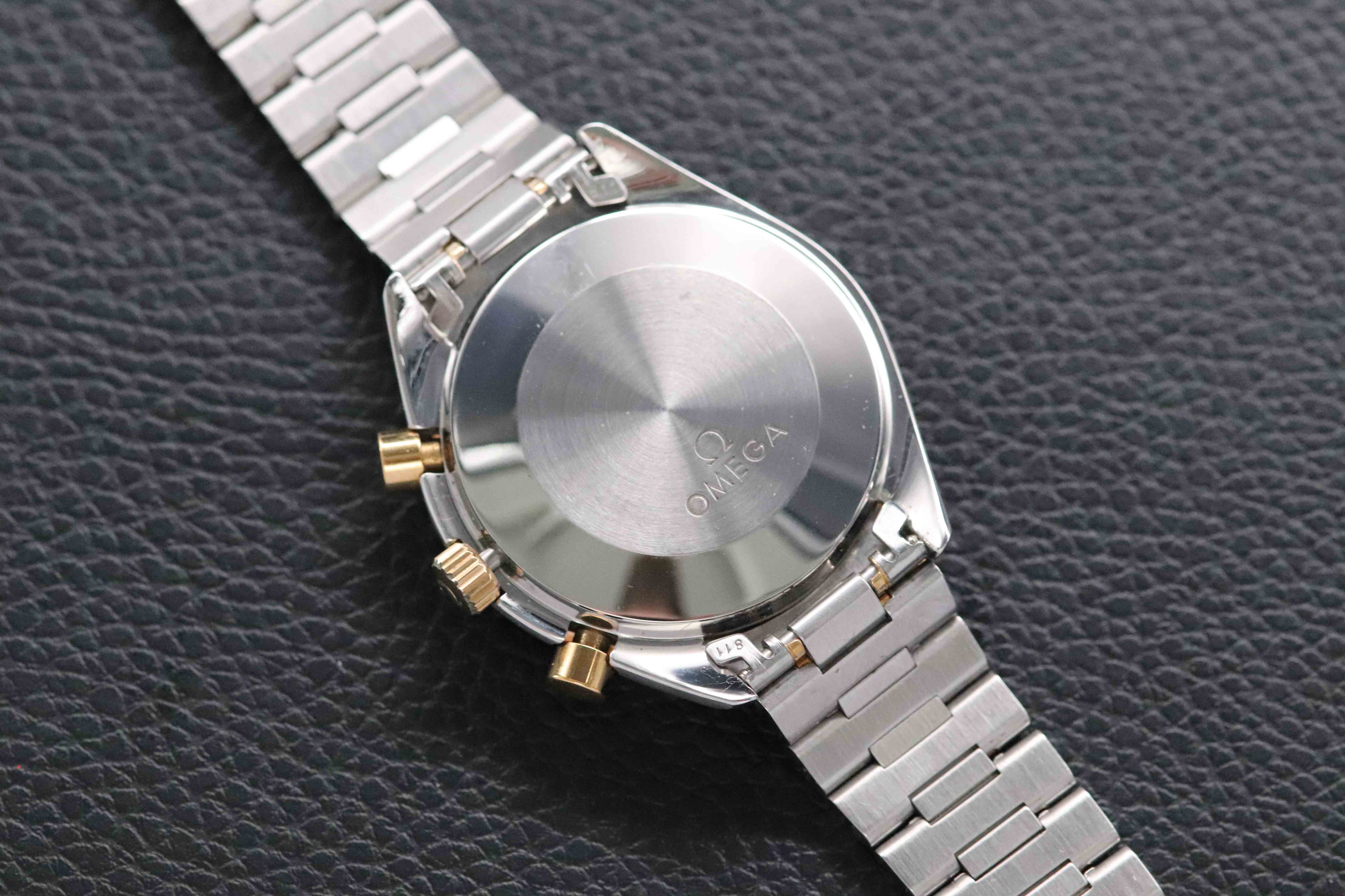 Omega Speedmaster Reduced 3310.20 Albino Gold 1996 Papers