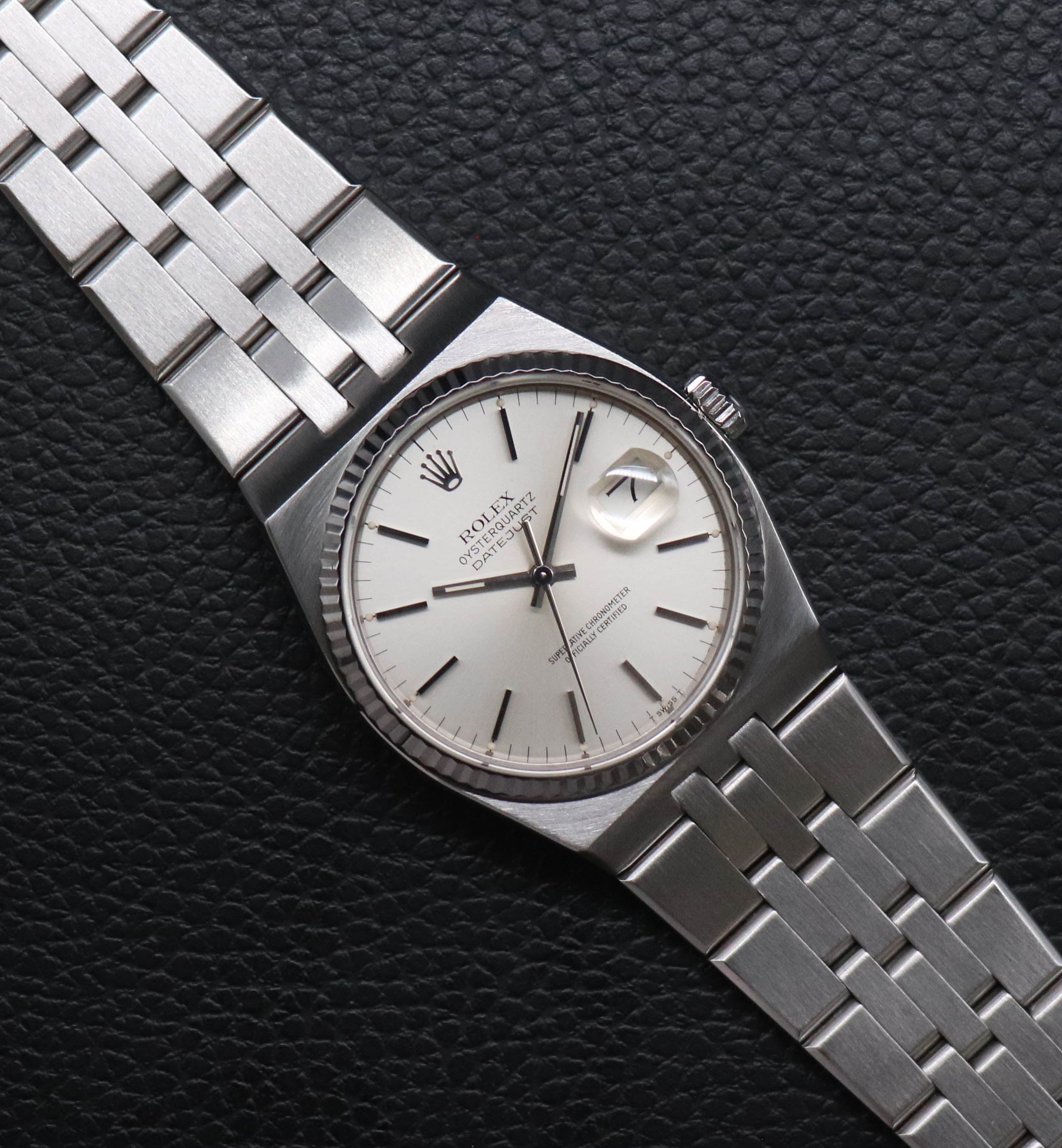 Rolex Datejust Oysterquartz 17014 Silver 1984