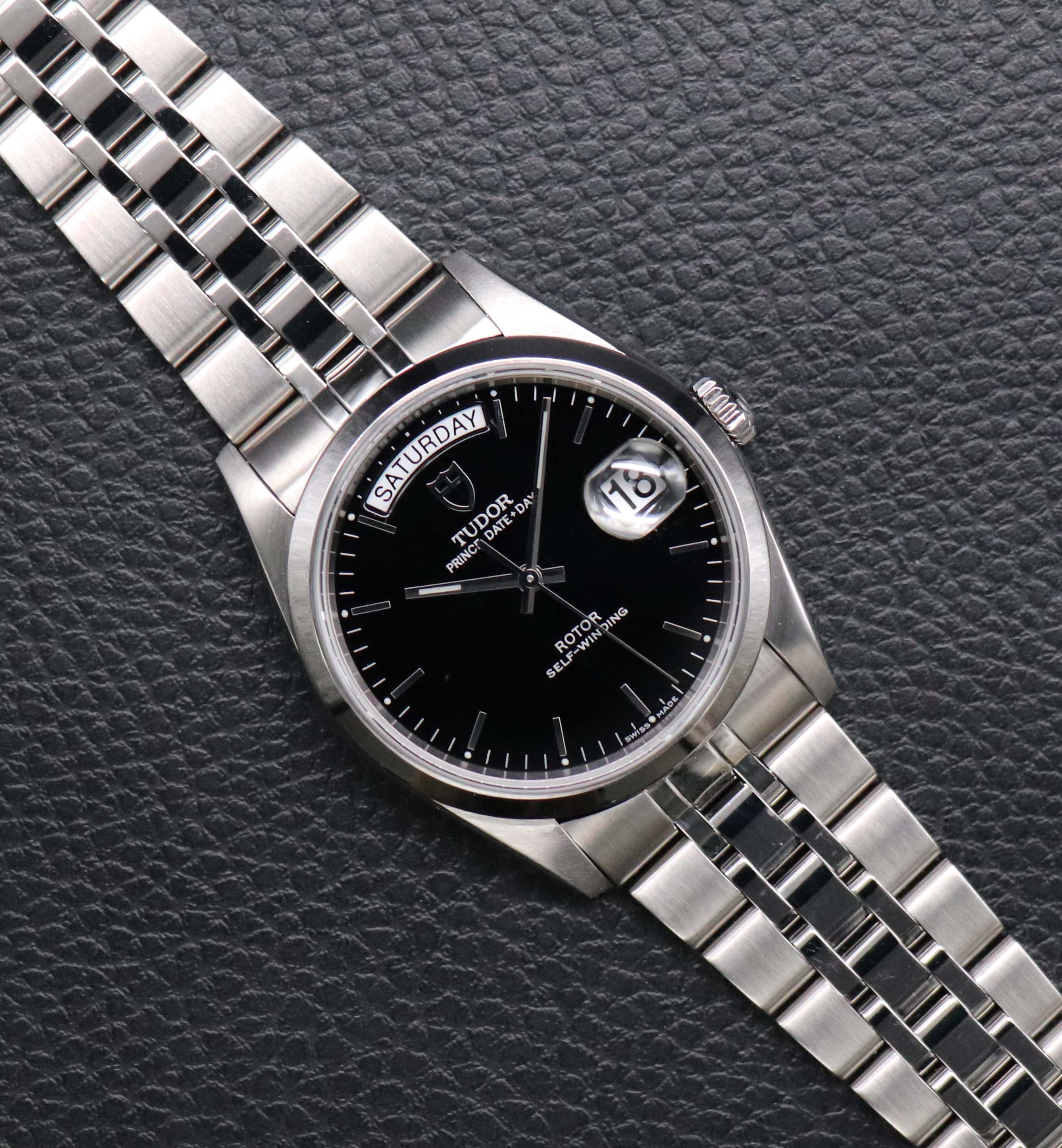Tudor Prince Date-Day 76200 Black Dial 2010