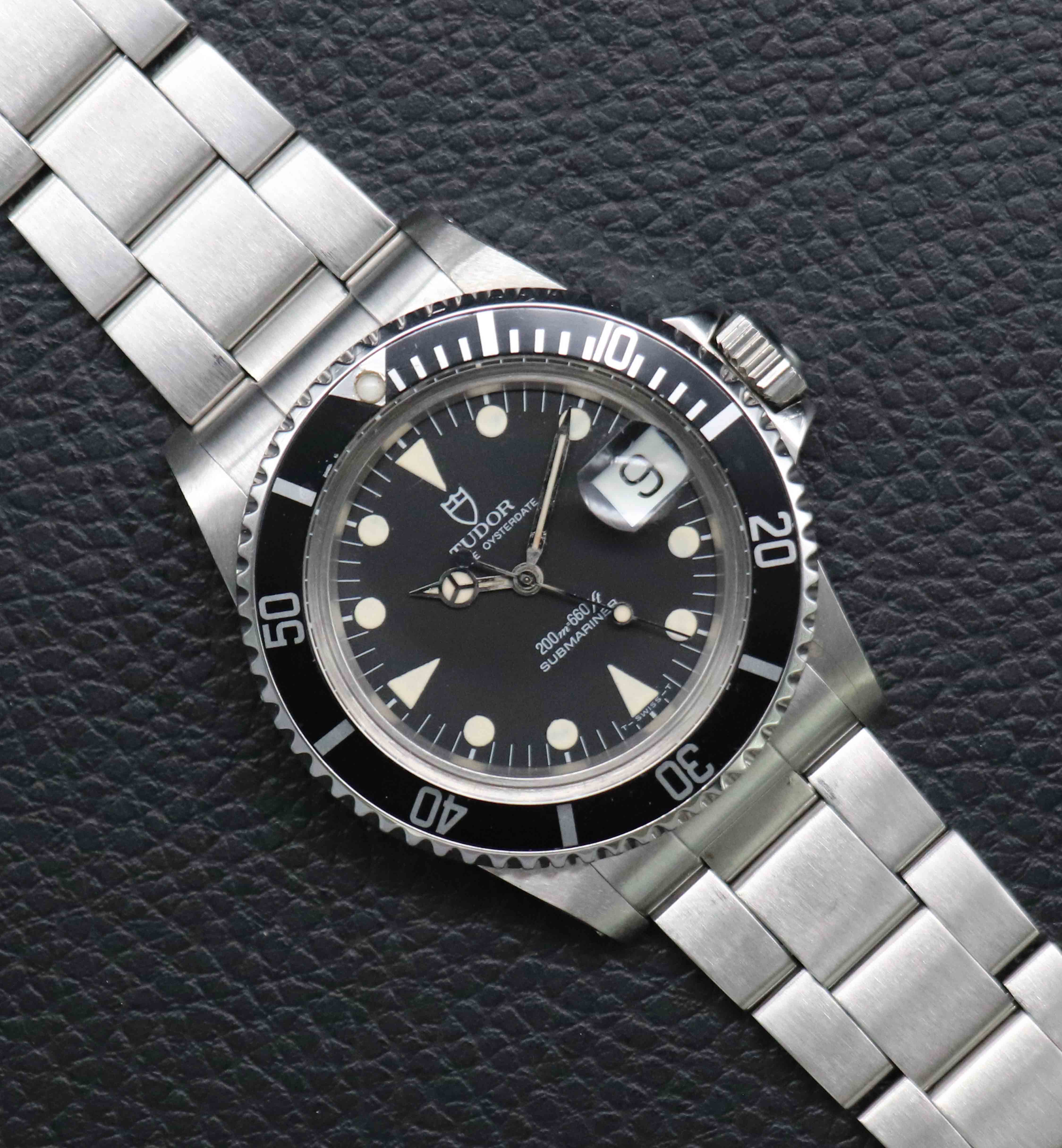 Tudor Submariner 79090 Black Dial 1989