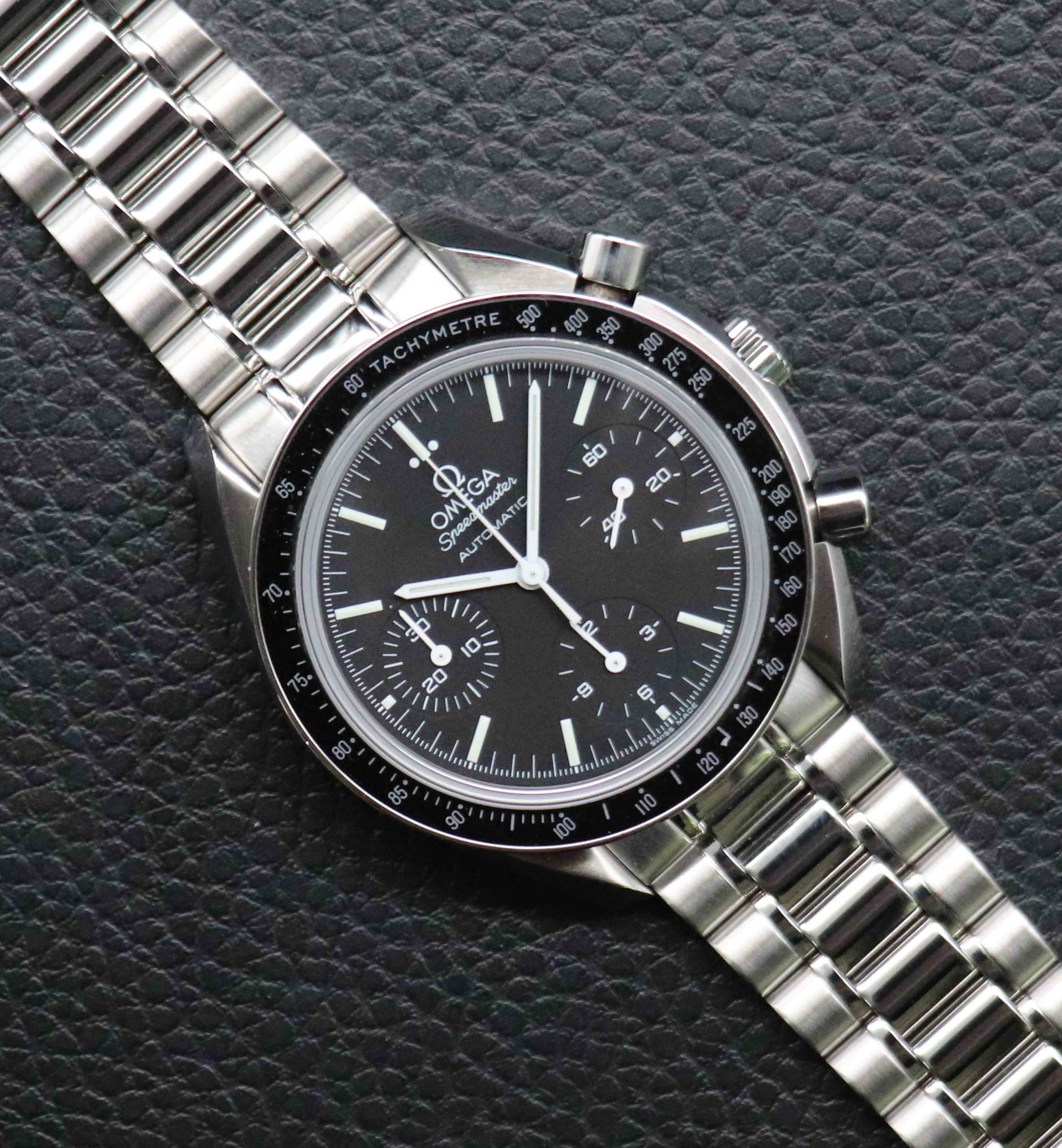 Omega Speedmaster Reduced 3539.50 Black Dial 2010