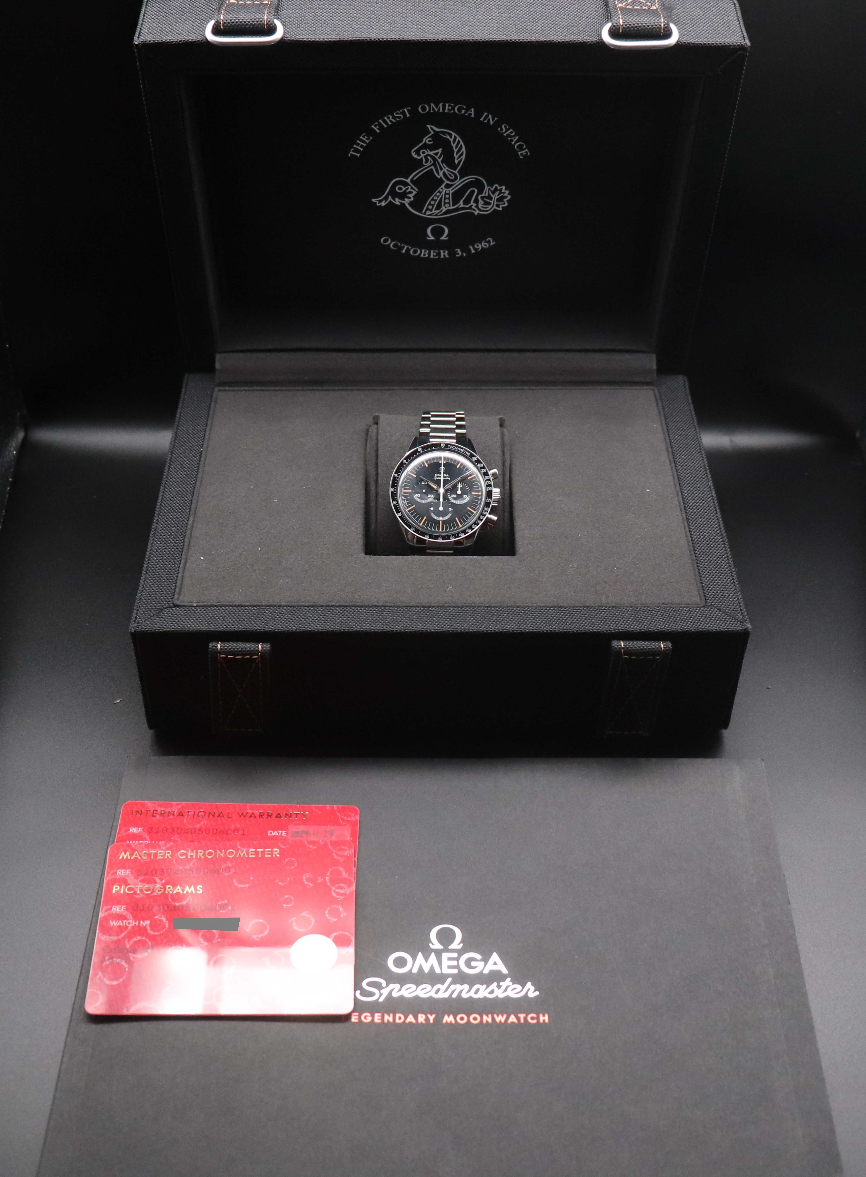 Omega Speedmaster FOIS 310.30.40.50.06.001 Fullset 2024 Box+Papers First Omega in Space