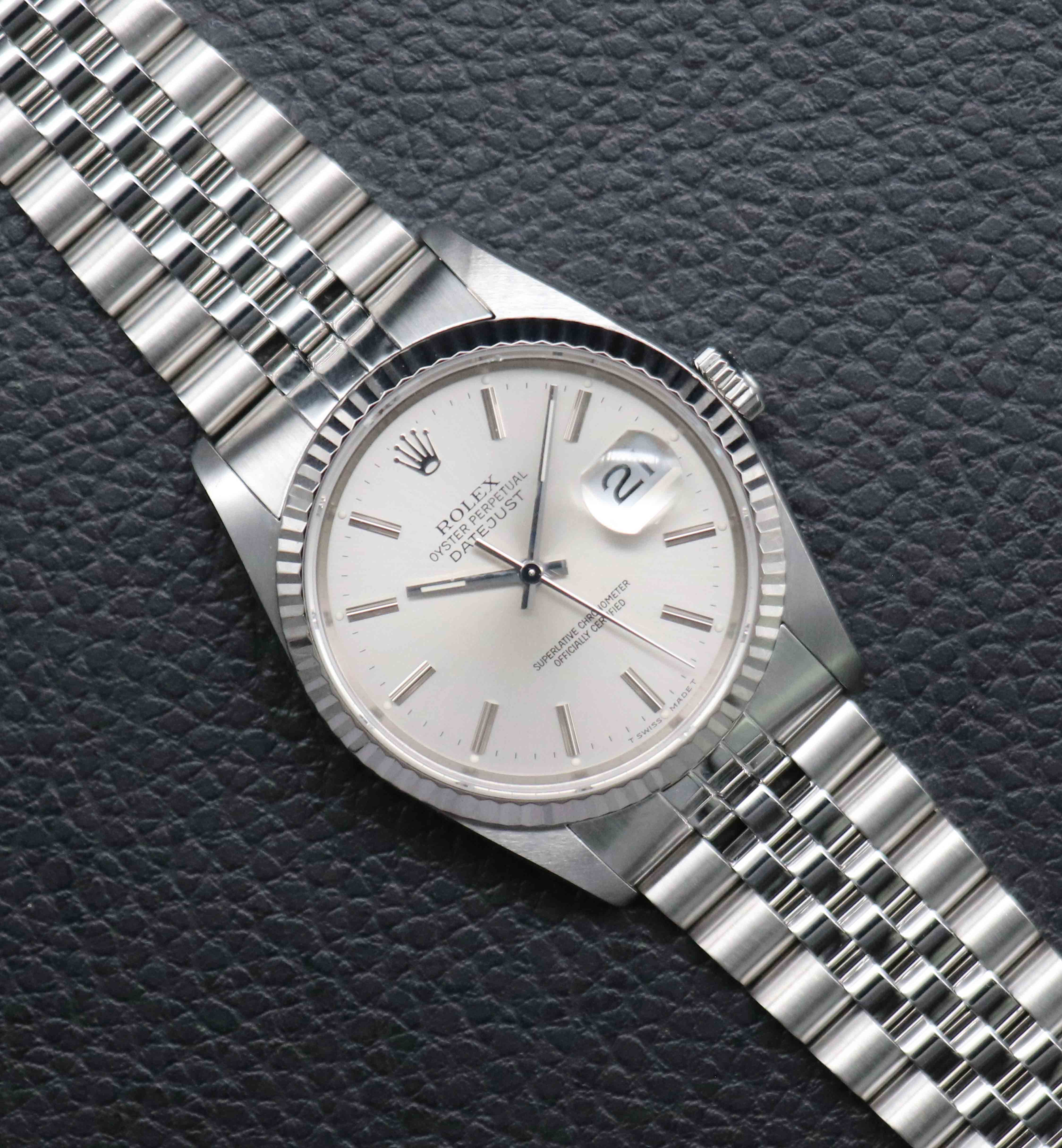 Rolex Datejust 16234 Silver Dial 1990