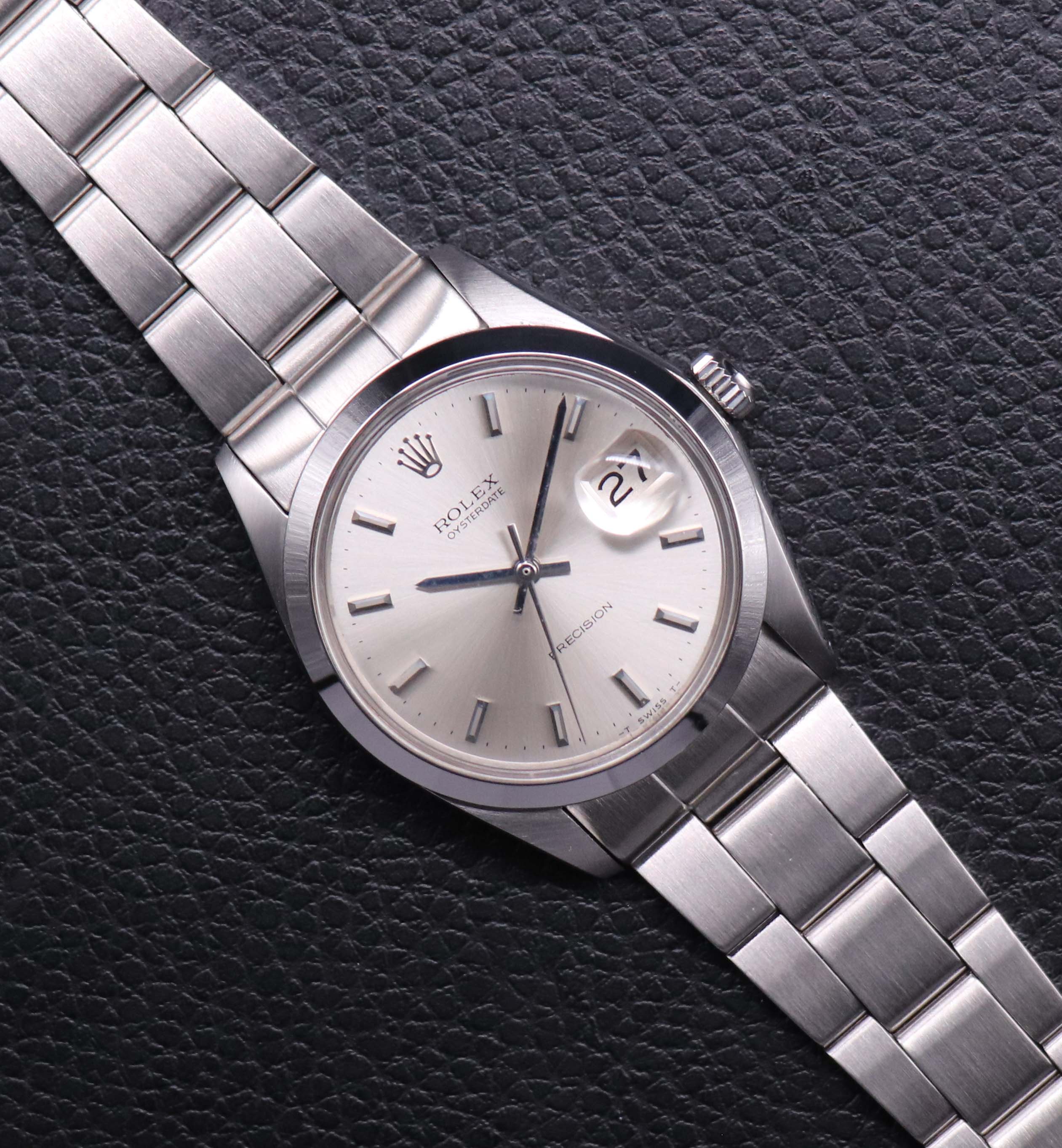 Rolex Oysterdate Precision 6694 Silver Dial 1972