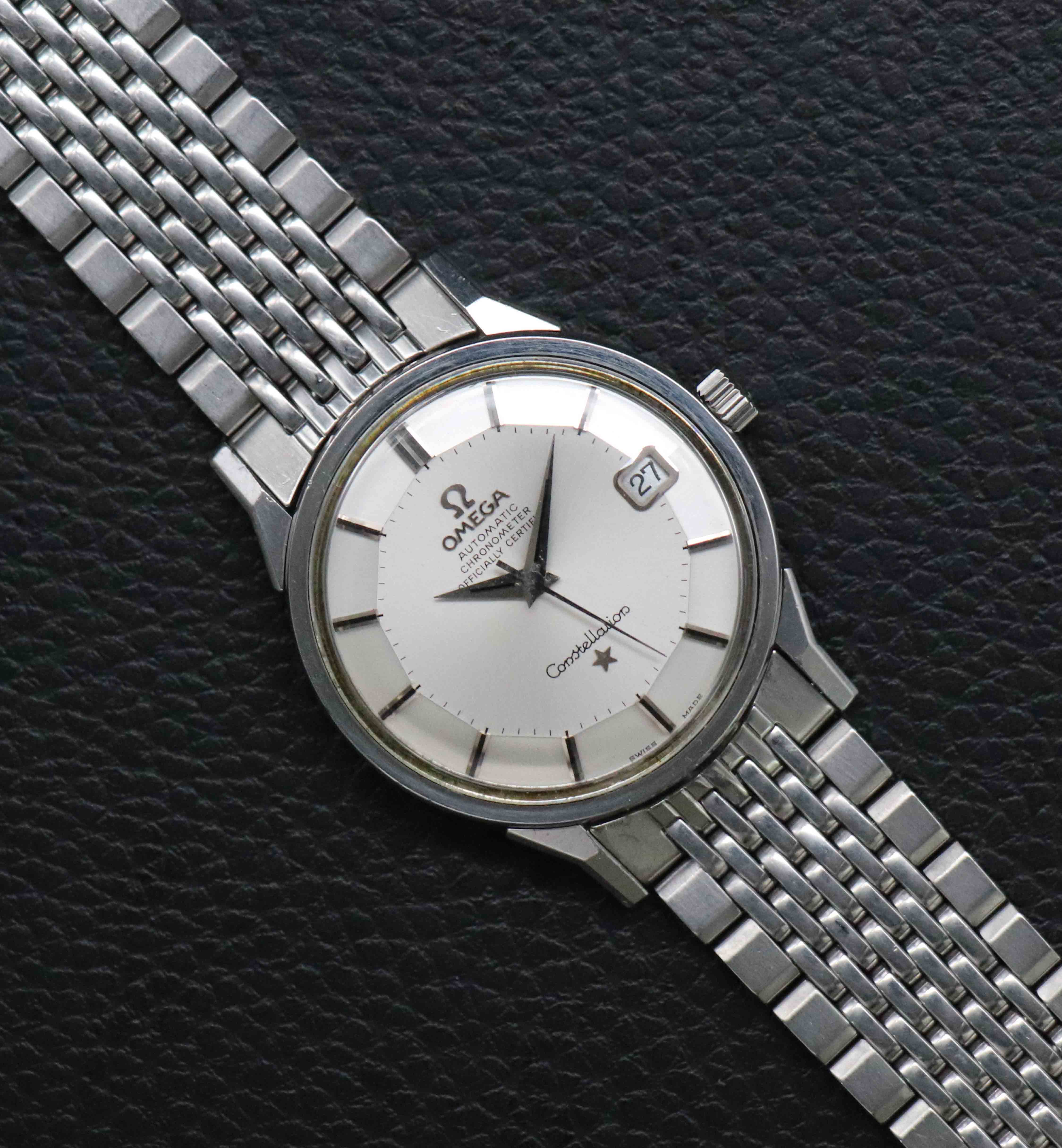 Omega Constellation 168.005 Silber 1968