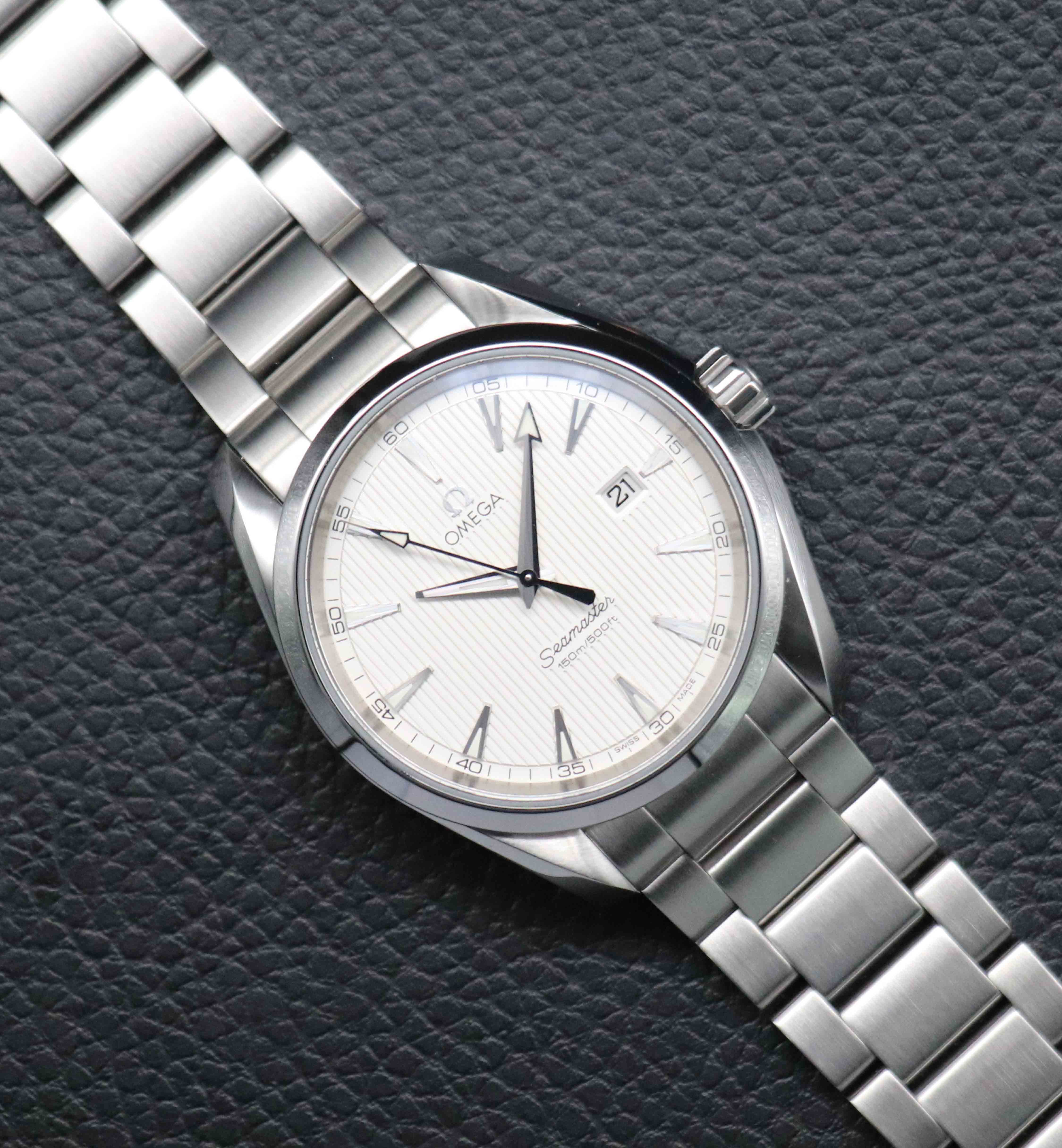 Omega Seamaster Aqua Terra 231.10.39.61.02.001 White Dial 2018