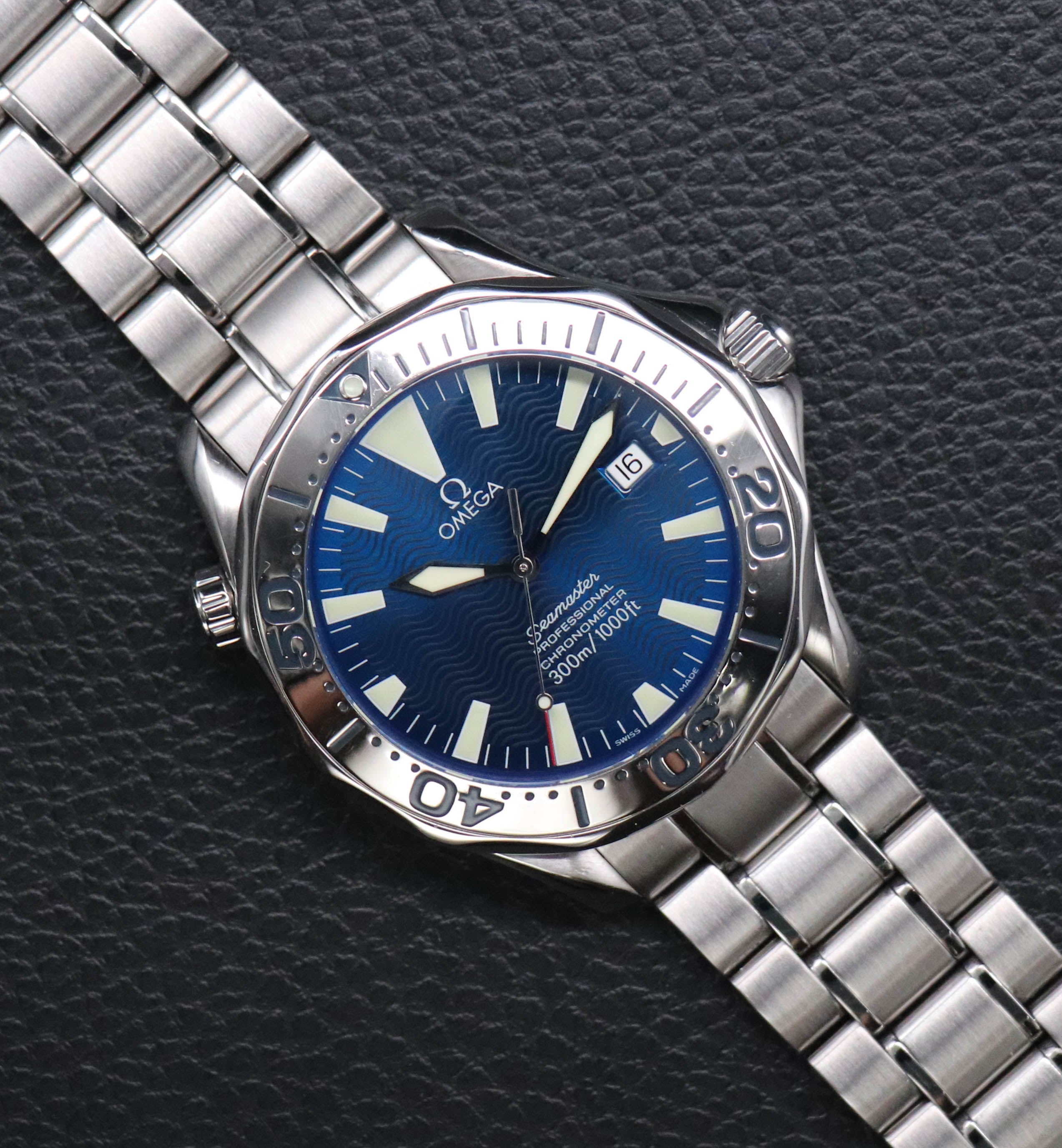 Omega Seamaster Diver 2255.80 Blue Dial 2006