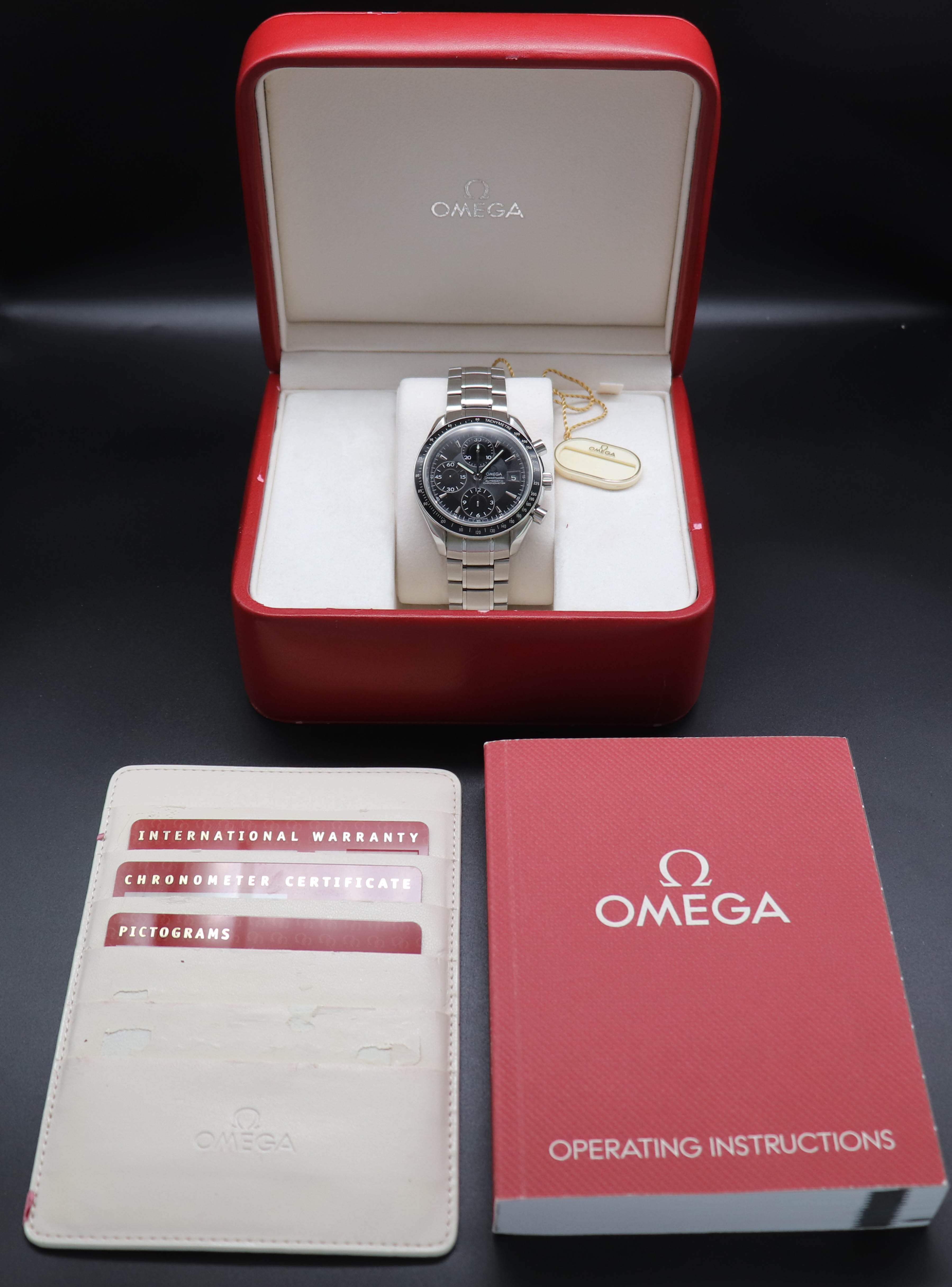 Omega Speedmaster Date 3210.50 Fullset 2010 Box+Papers