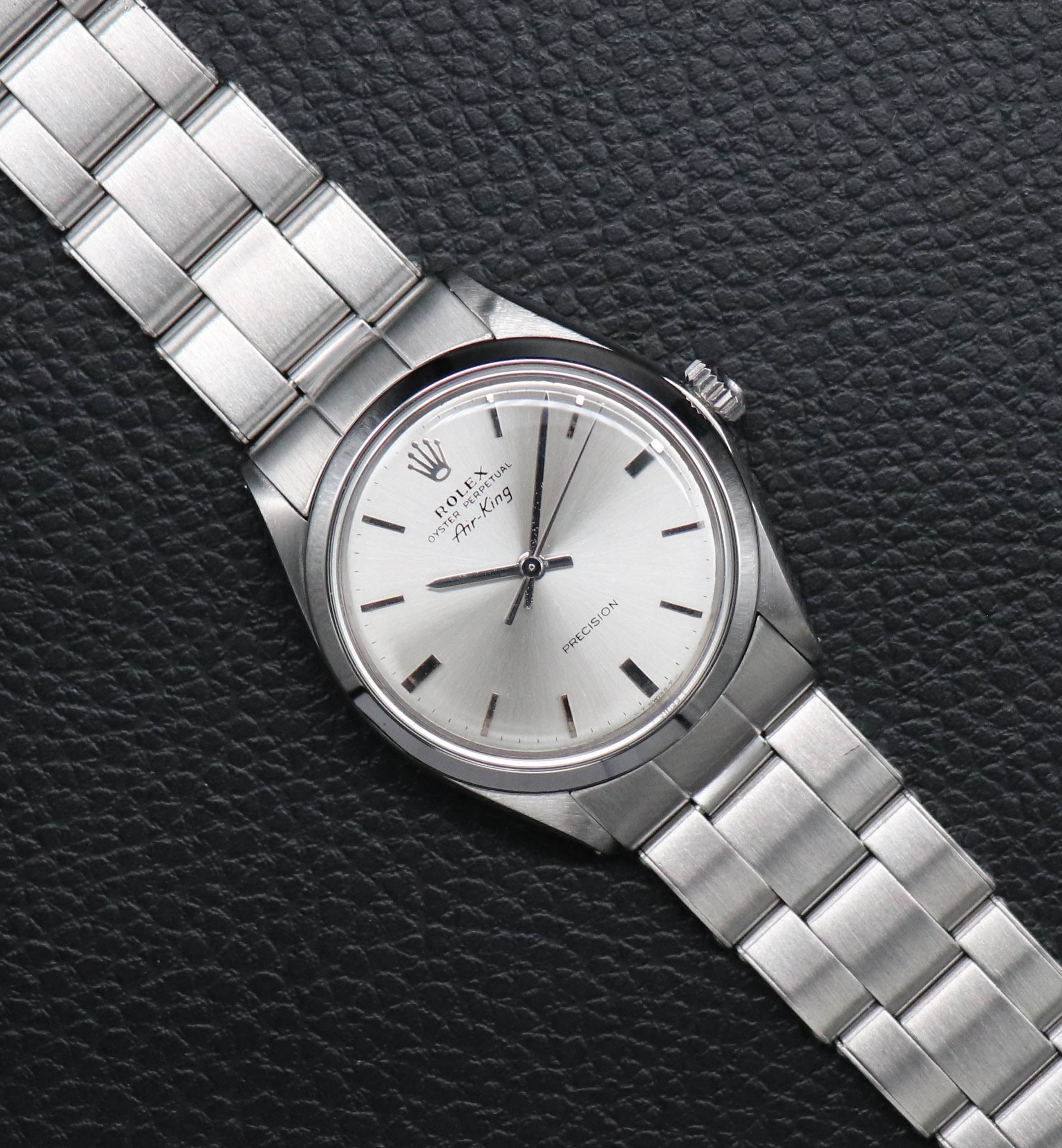 Rolex Air-King 5500 Silver Dial 1968