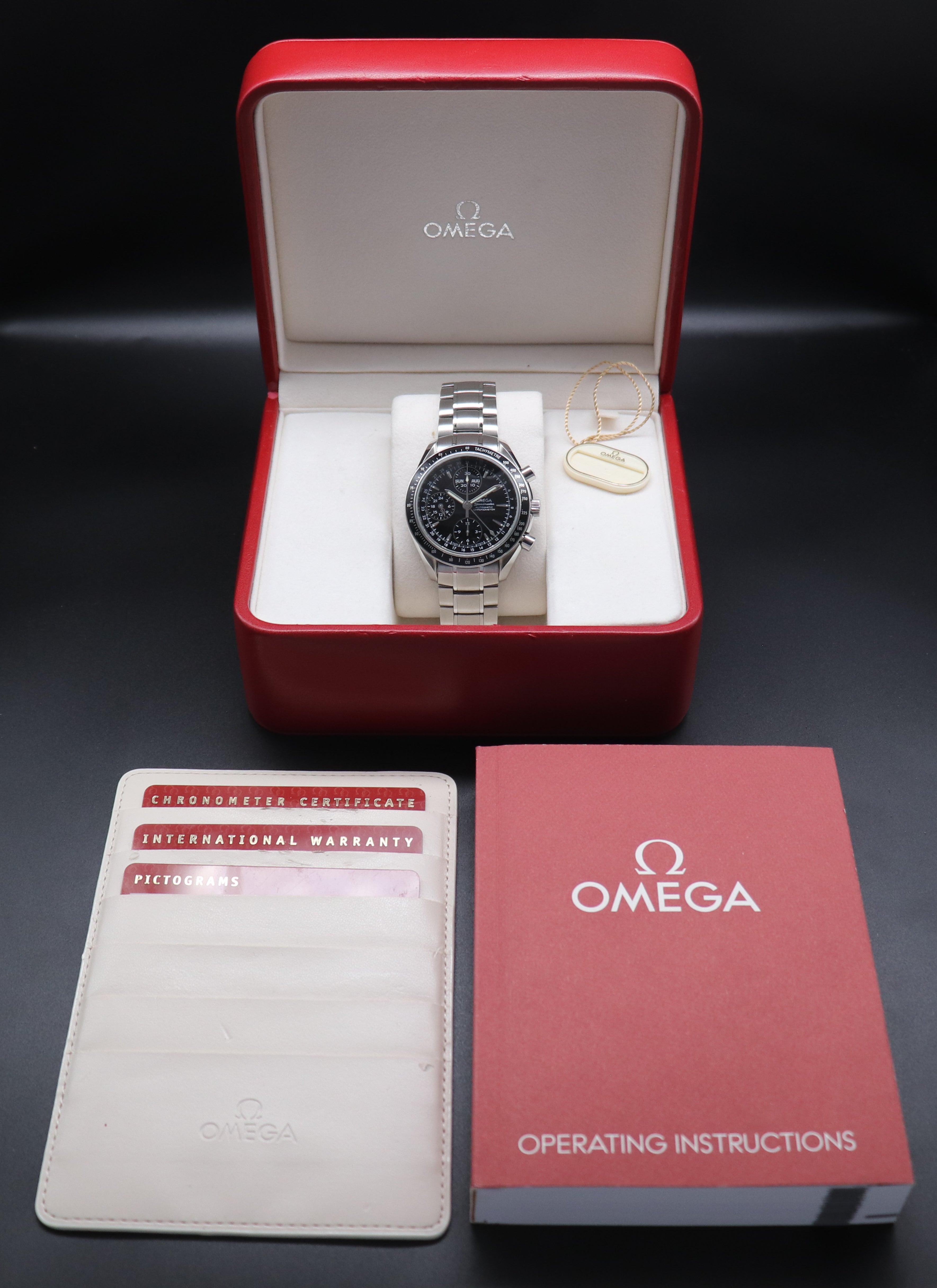 Omega Speedmaster Day Date 3220.50 Fullset 2012 Box+Papers