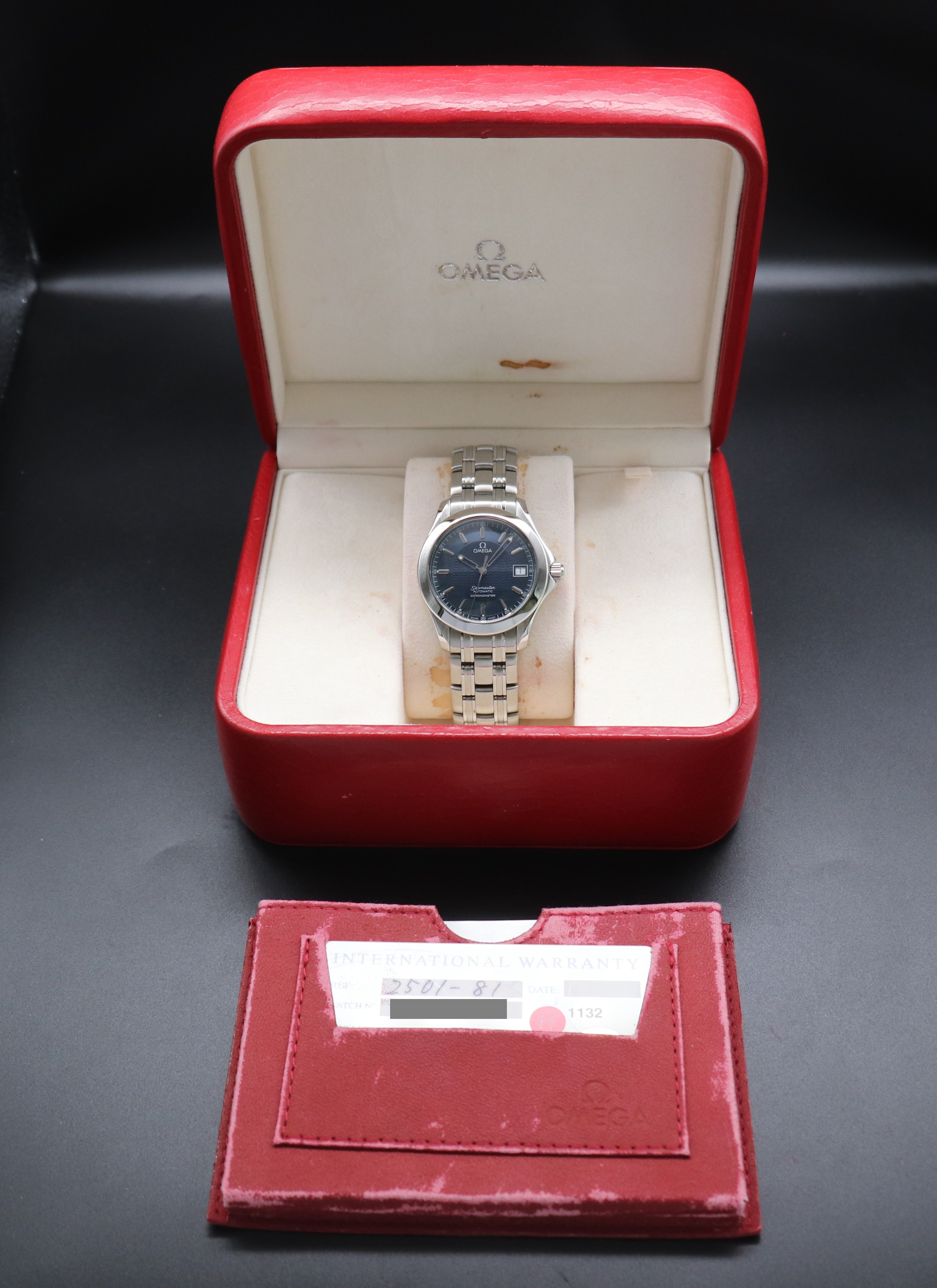 Omega Seamaster 120 2501.81 Fullset 2002 Box+Papers