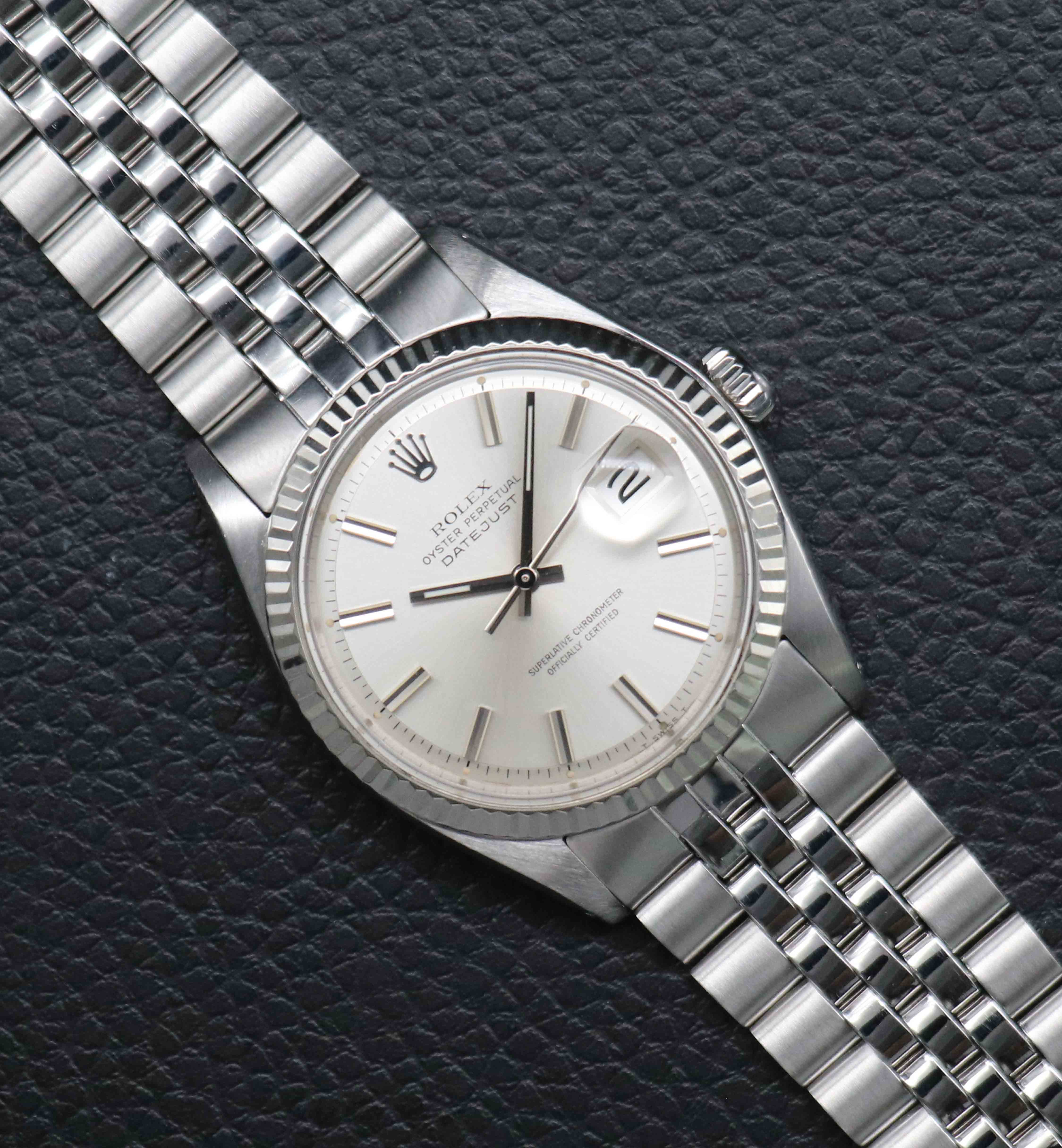 Rolex Datejust 1601 Silver Dial 1971