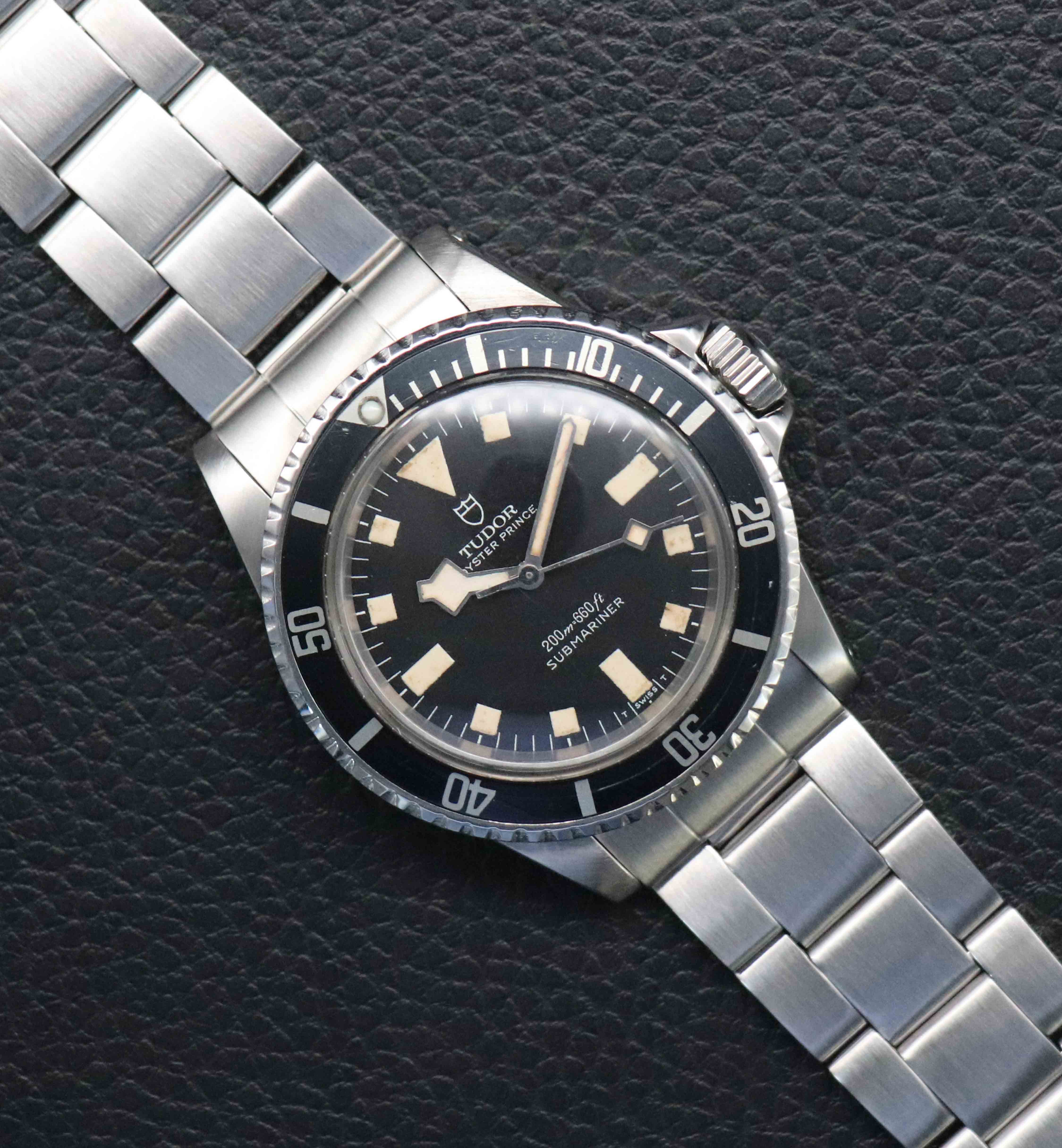 Tudor Submariner 7016 Black Dial 1974 Snowflake