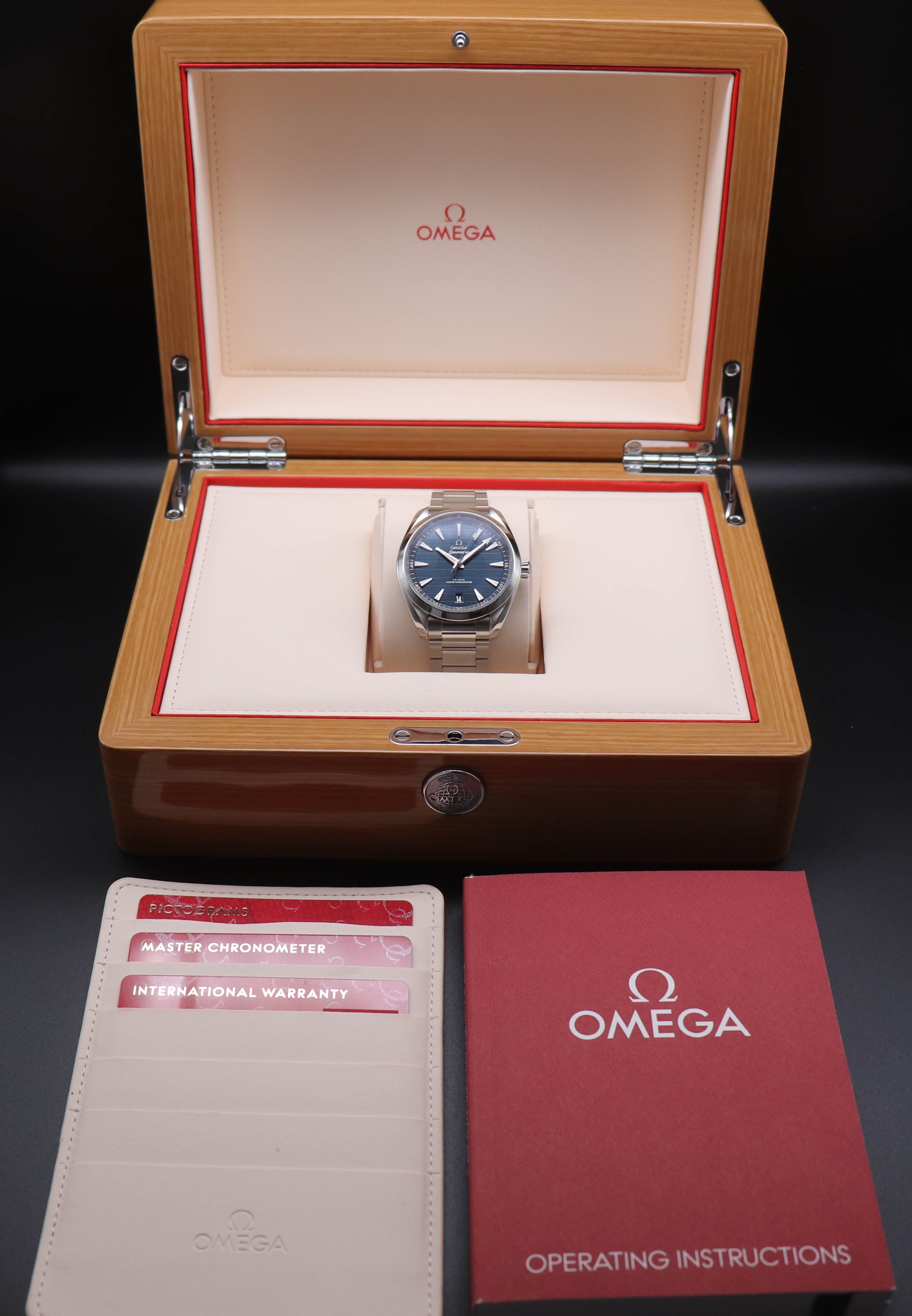 Omega Seamaster Aqua Terra 220.10.41.21.03.004 Fullset 2021 Box+Papers