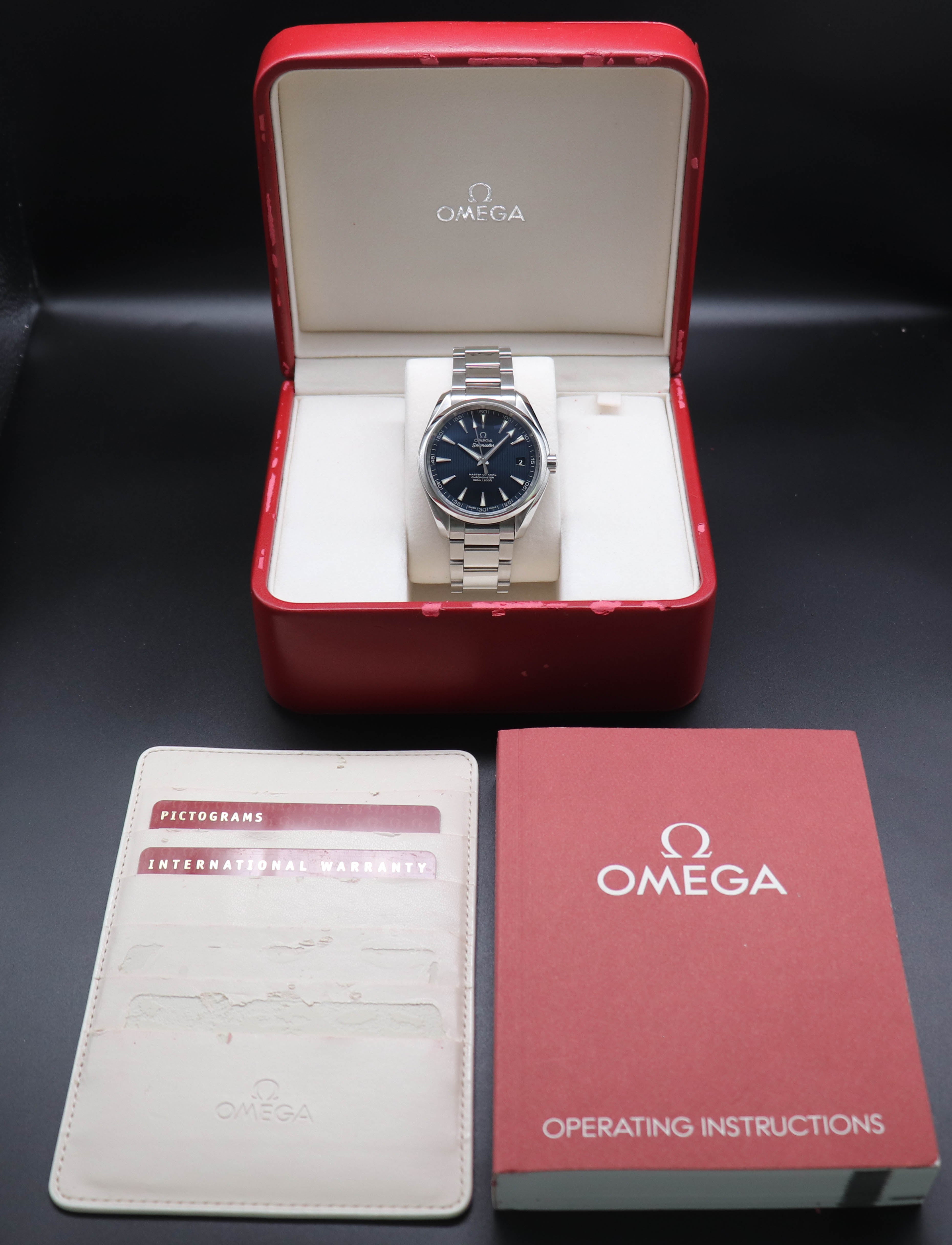 Omega Seamaster Aqua Terra 231.10.42.21.03.003 Fullset 2014 Box+Papers