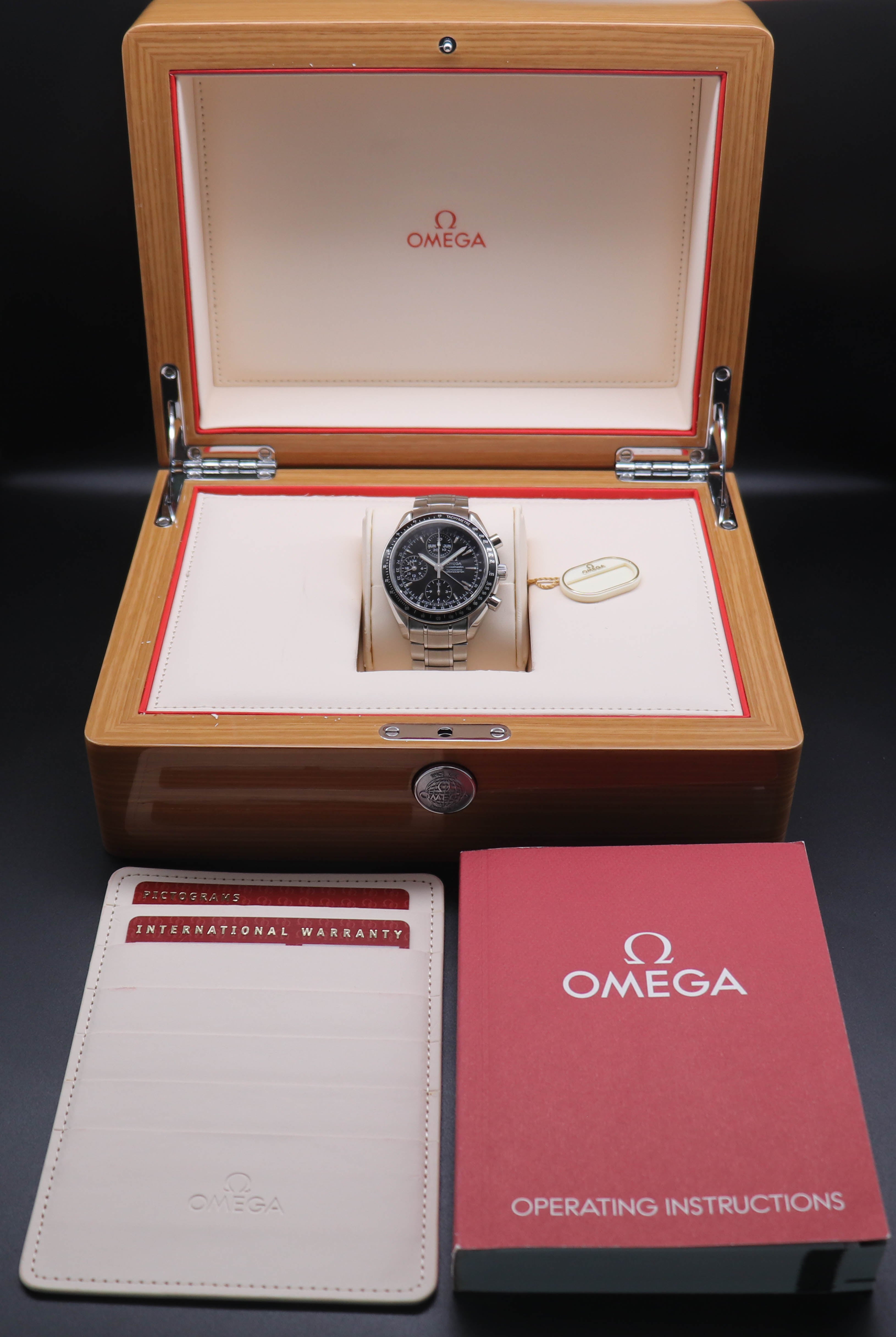 Omega Speedmaster Day Date 3220.50 Fullset 2012 Box+Papers