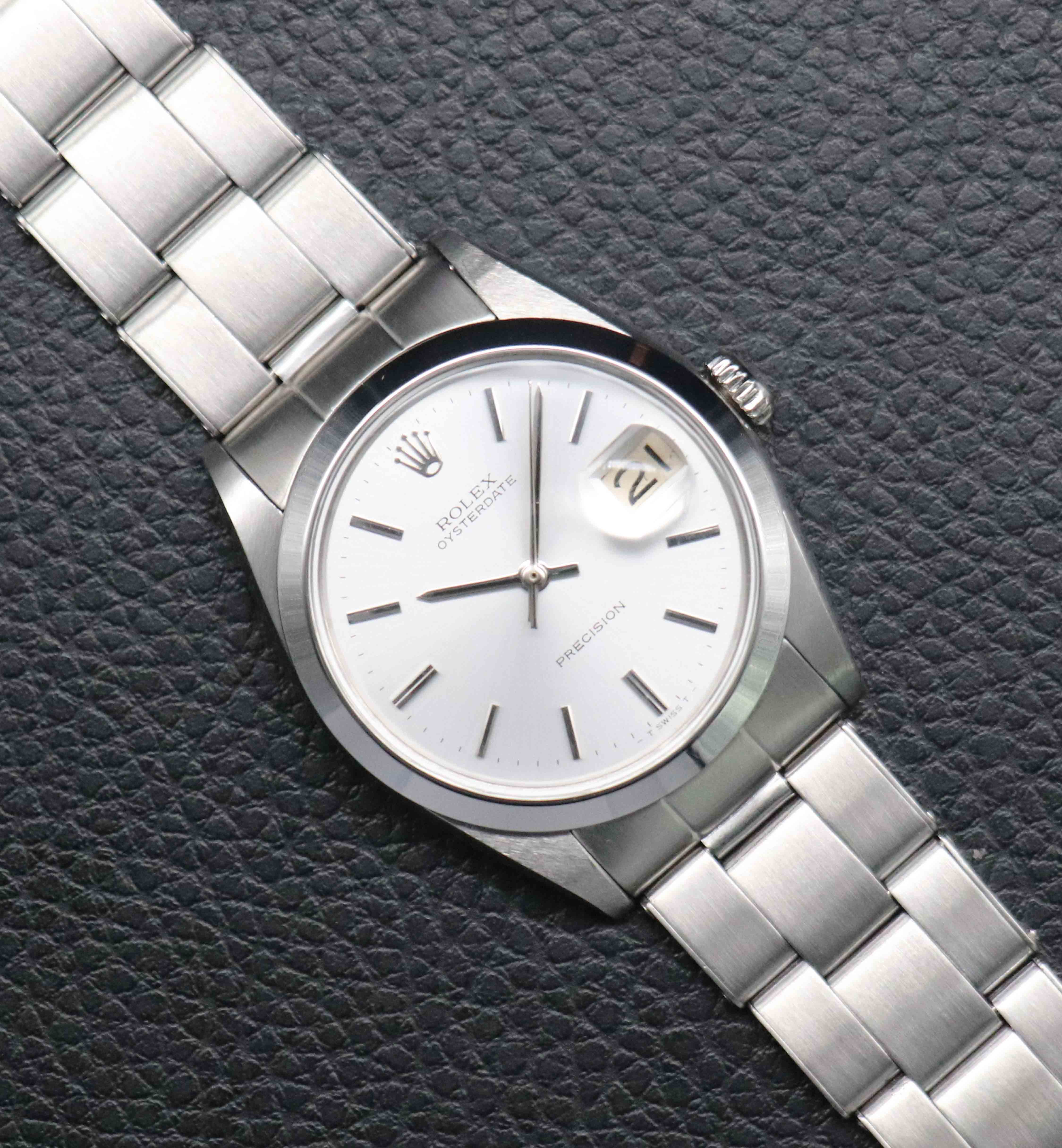 Rolex Oysterdate 6694 Silver Dial 1966