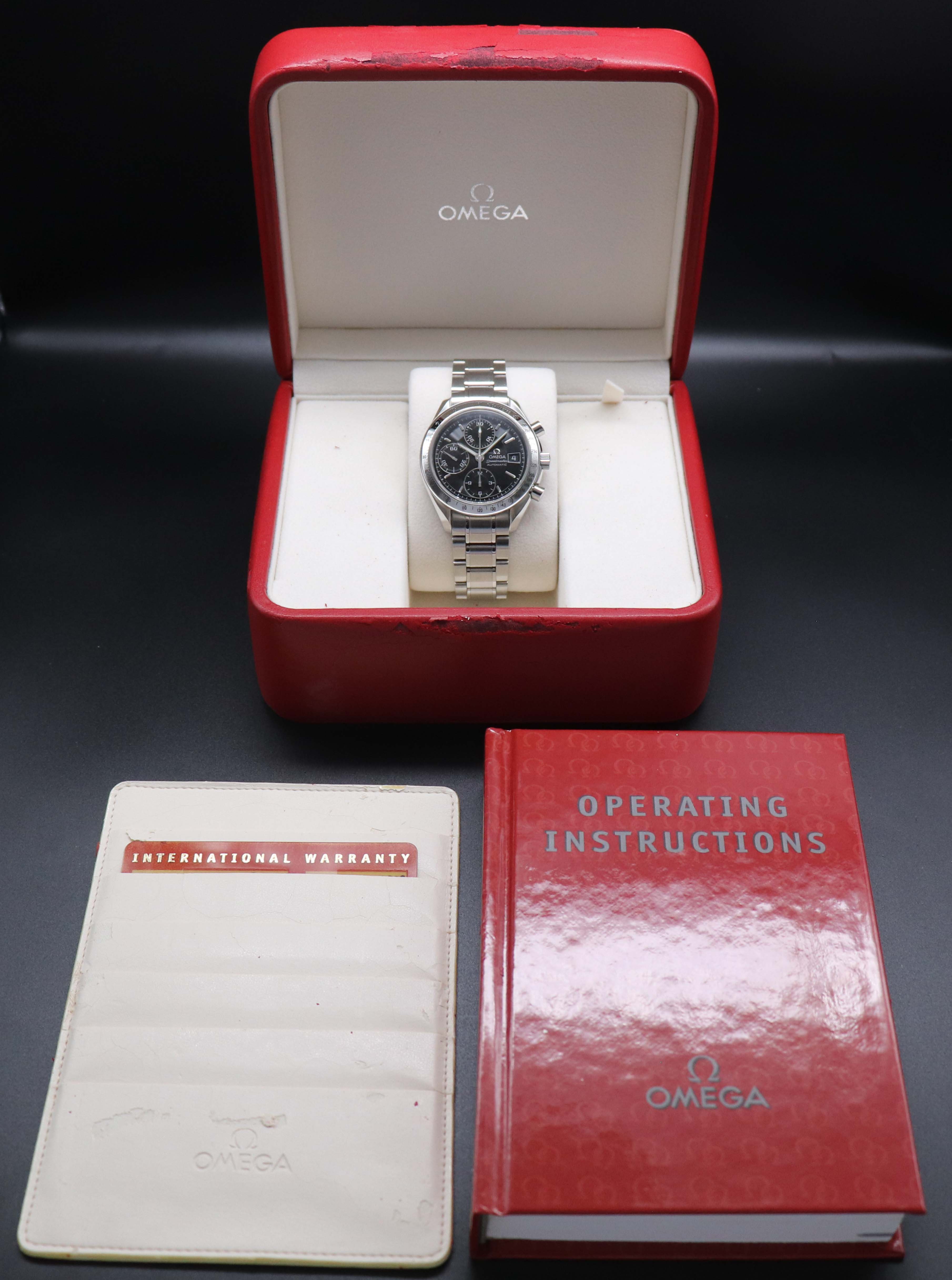 Omega Speedmaster Date 3513.50 Fullset 2000 Box+Papers