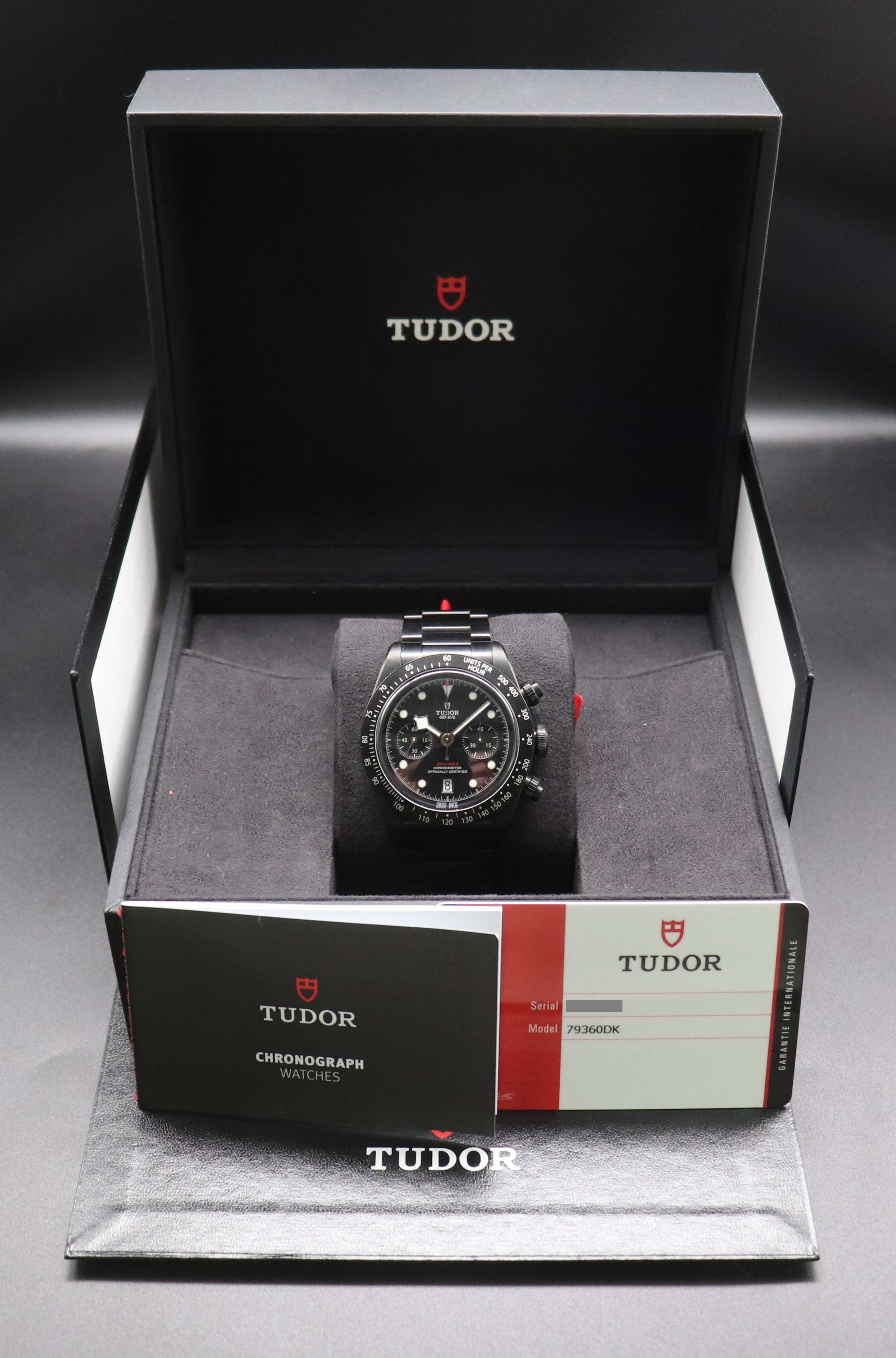 Tudor Black Bay Chrono 79360DK Fullset 2019 Box+Papers