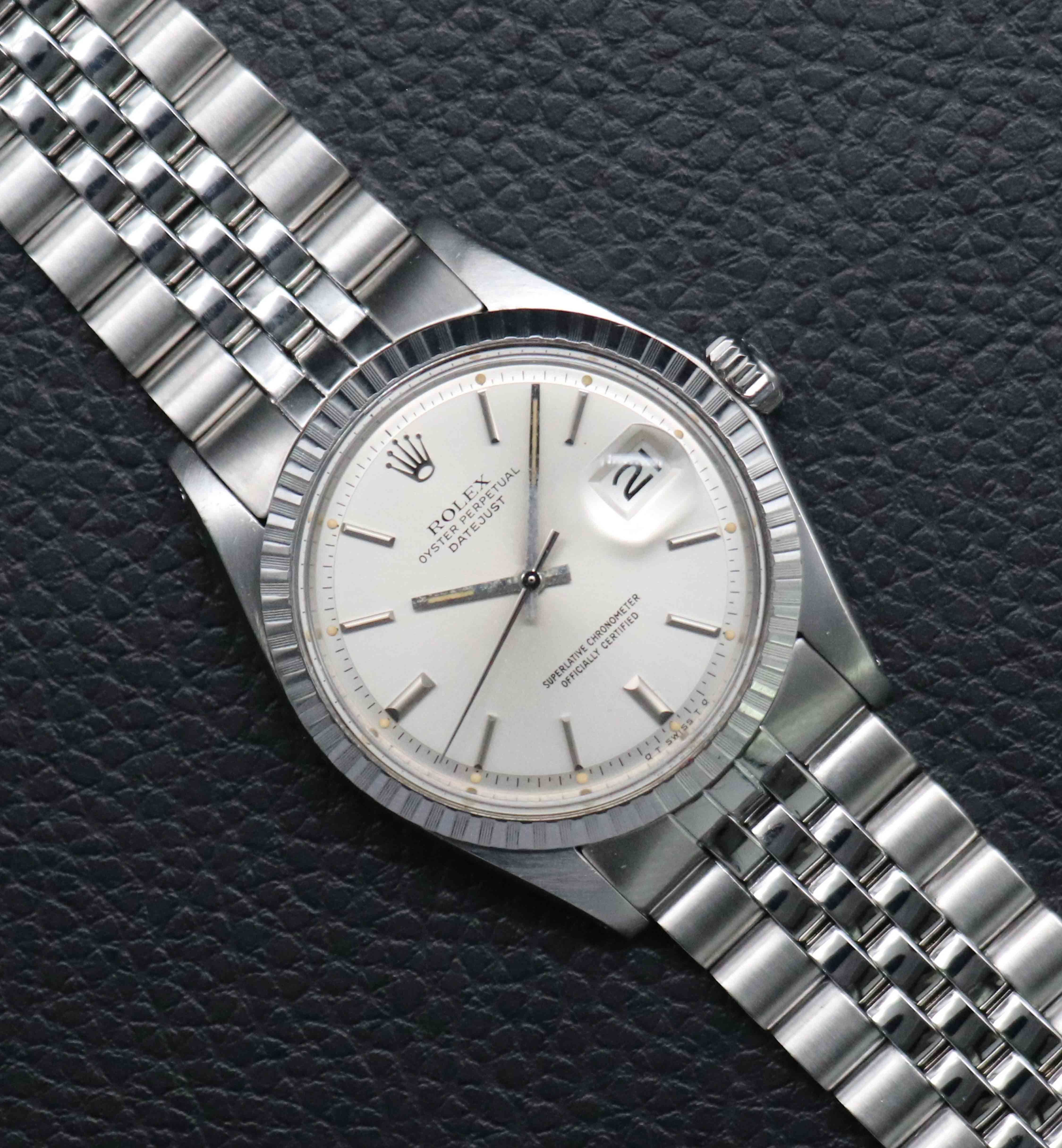 Rolex Datejust 1603 Silver Dial 1973