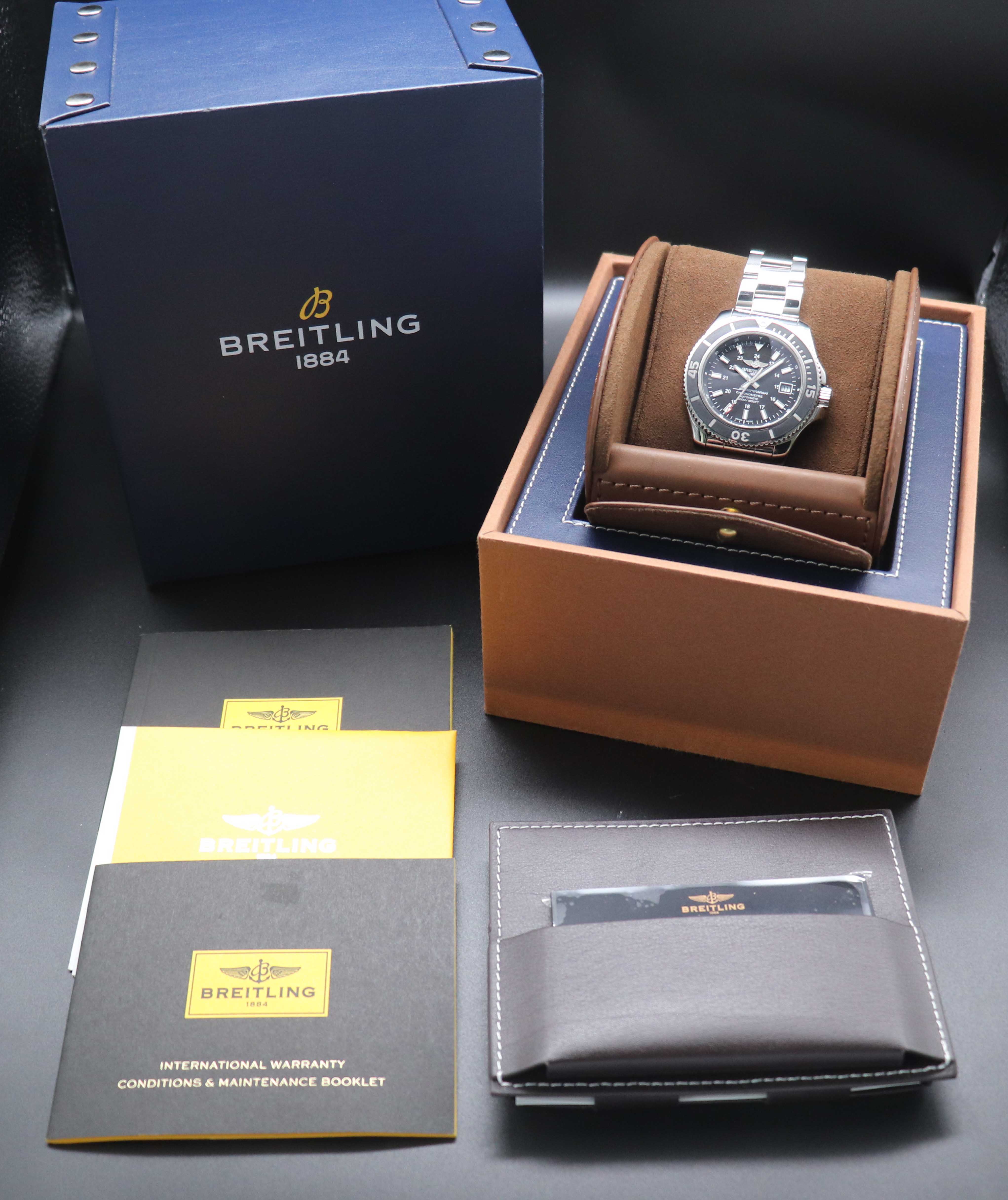 Breitling Superocean II 42 A17365 Fullset 2019 Box+Papers
