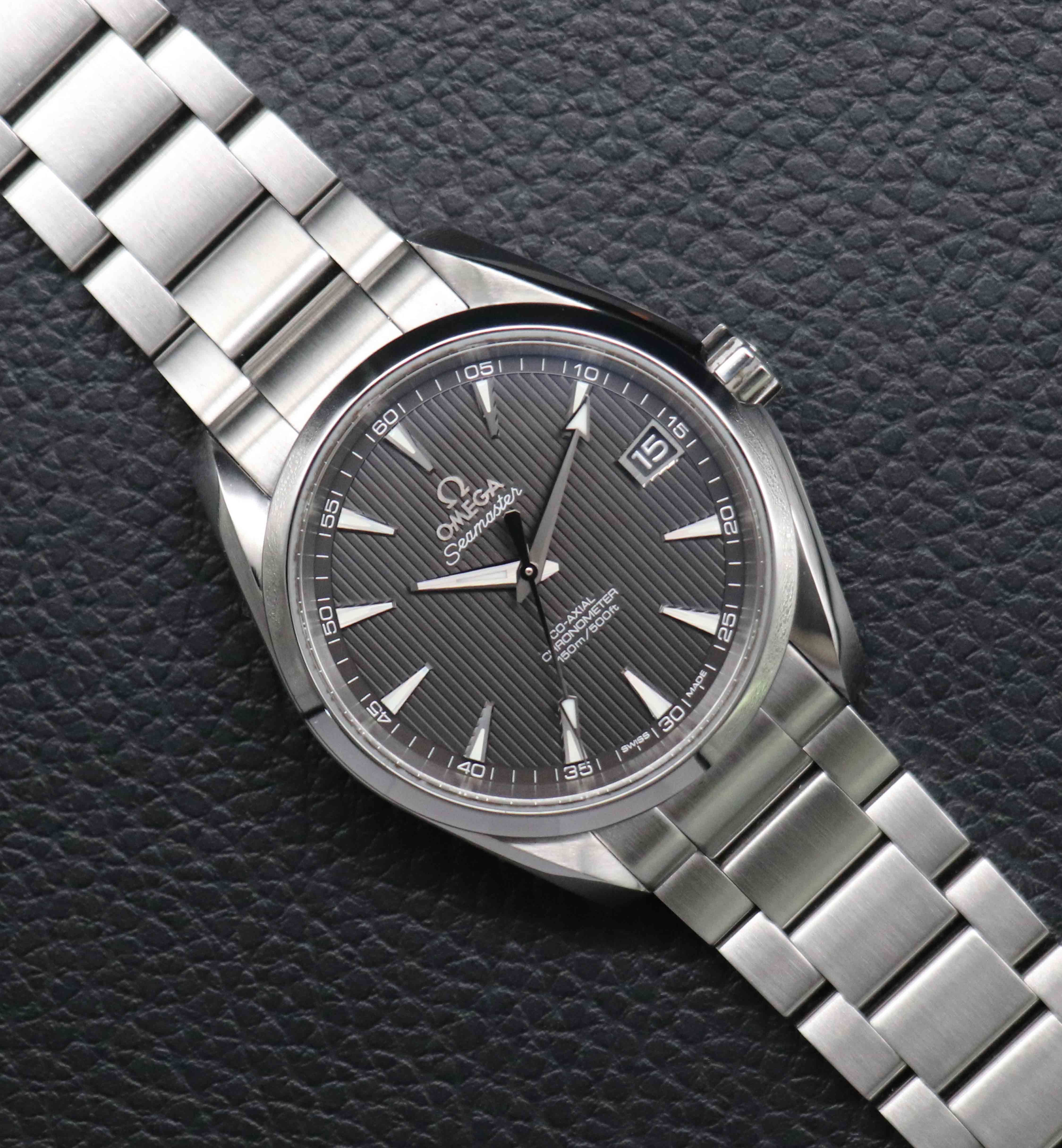 Omega Seamaster Aqua Terra 231.10.39.21.06.001 Grey Dial 2013 Papers