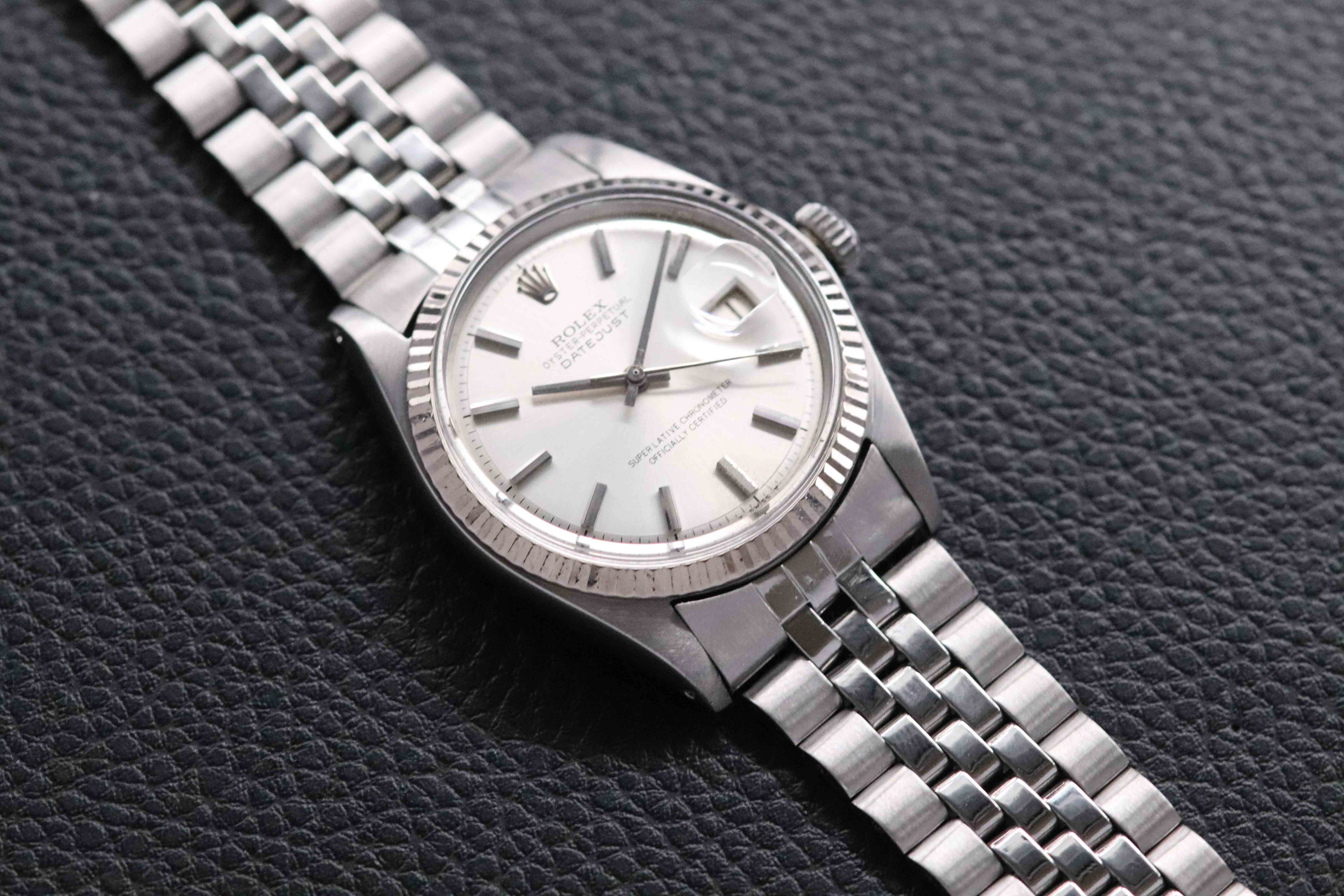 Rolex Datejust 1601 Silver Dial 1970