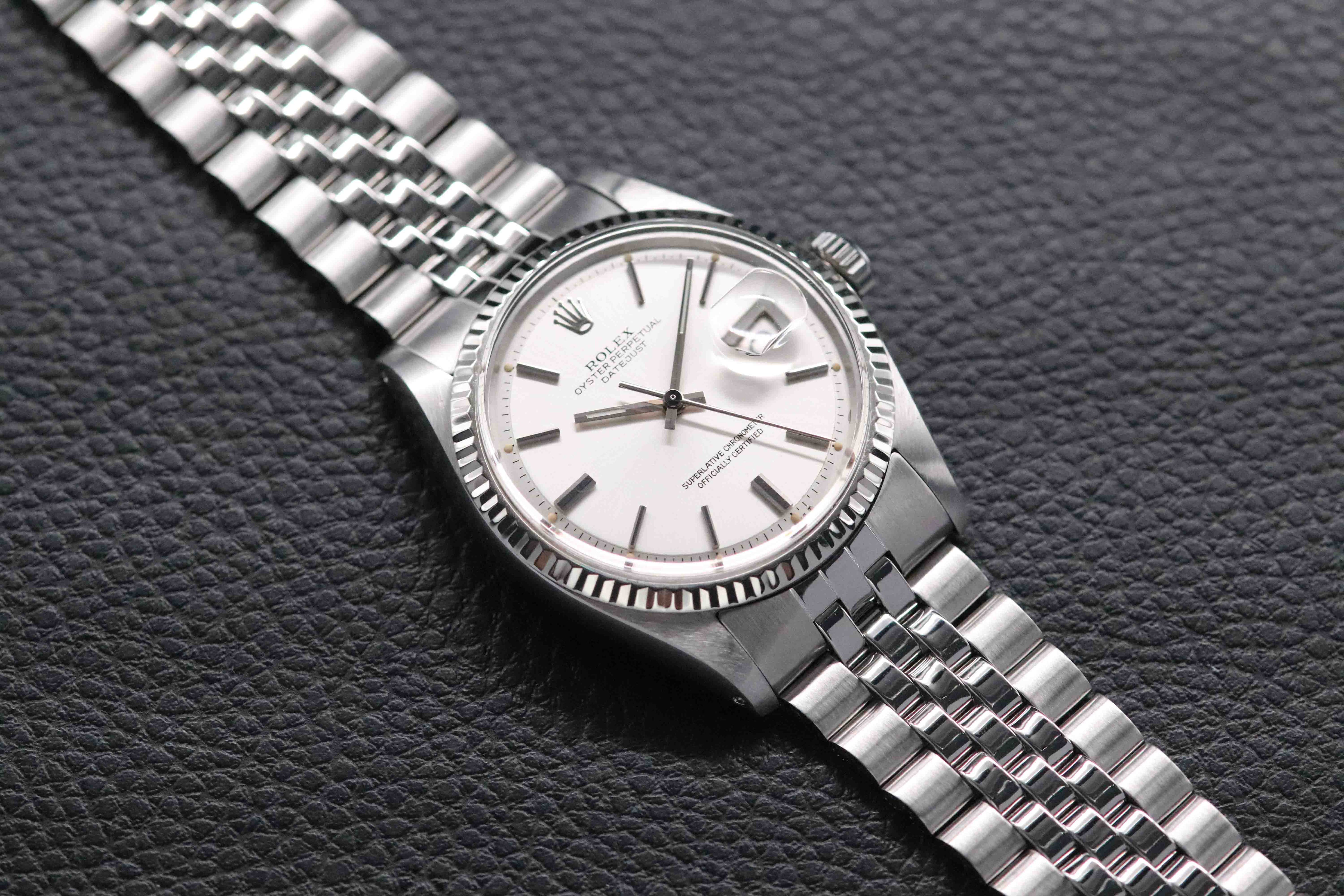 Rolex Datejust 1601 Silver Dial 1970